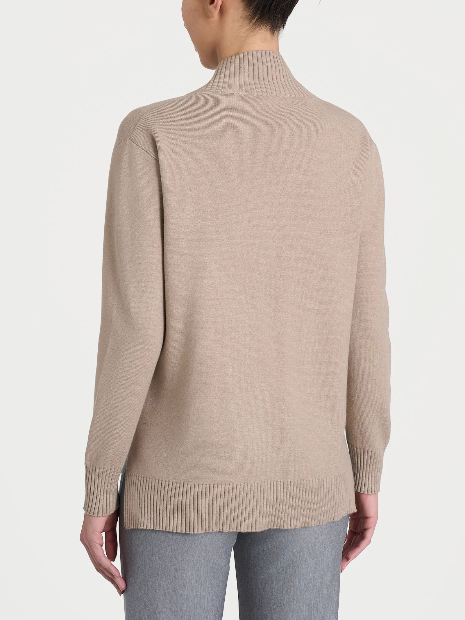 Cardigan aperto in Super Soft  - Cammello - Image 2
