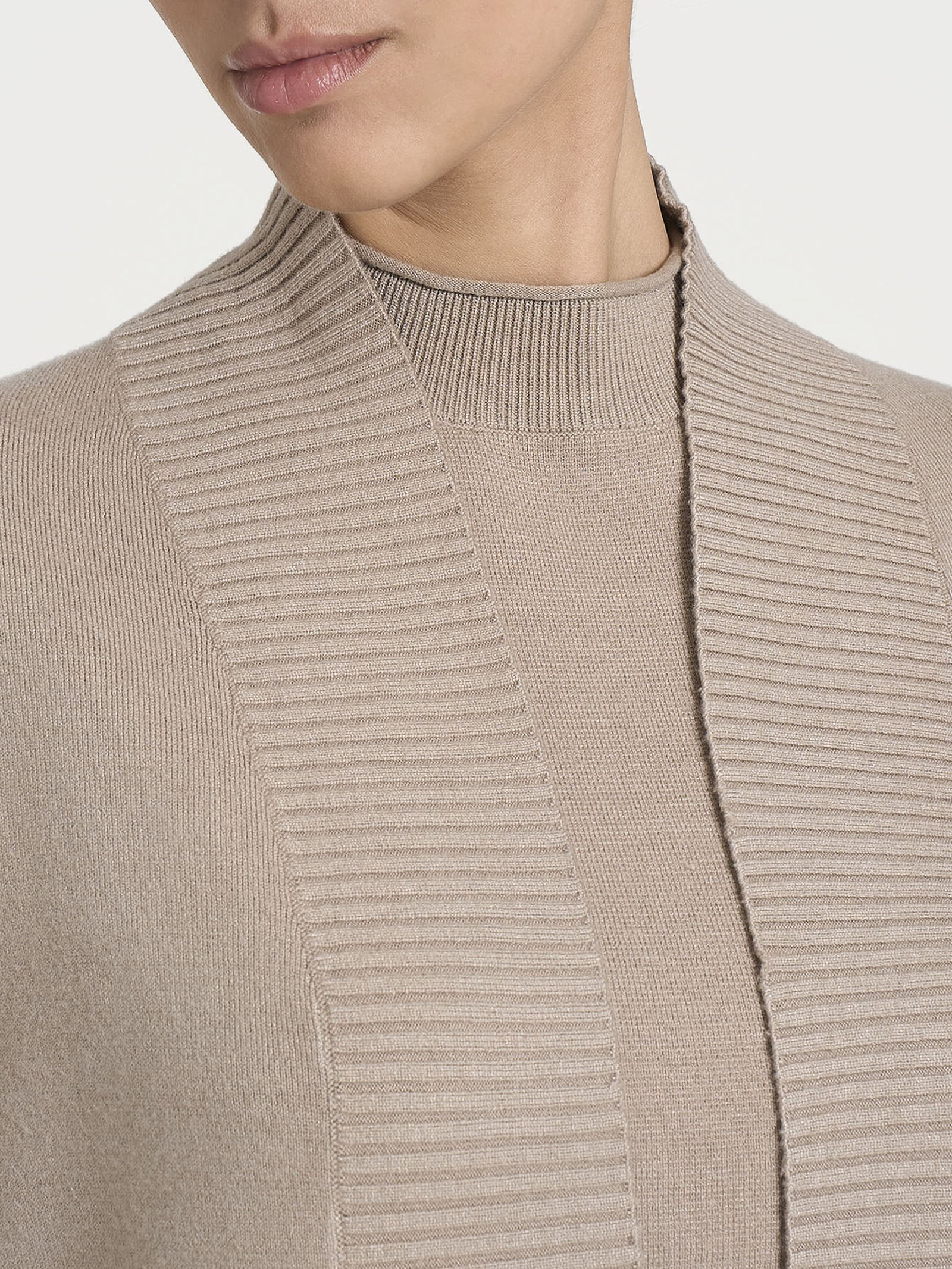 Cardigan aperto in Super Soft  - Cammello - Image 4