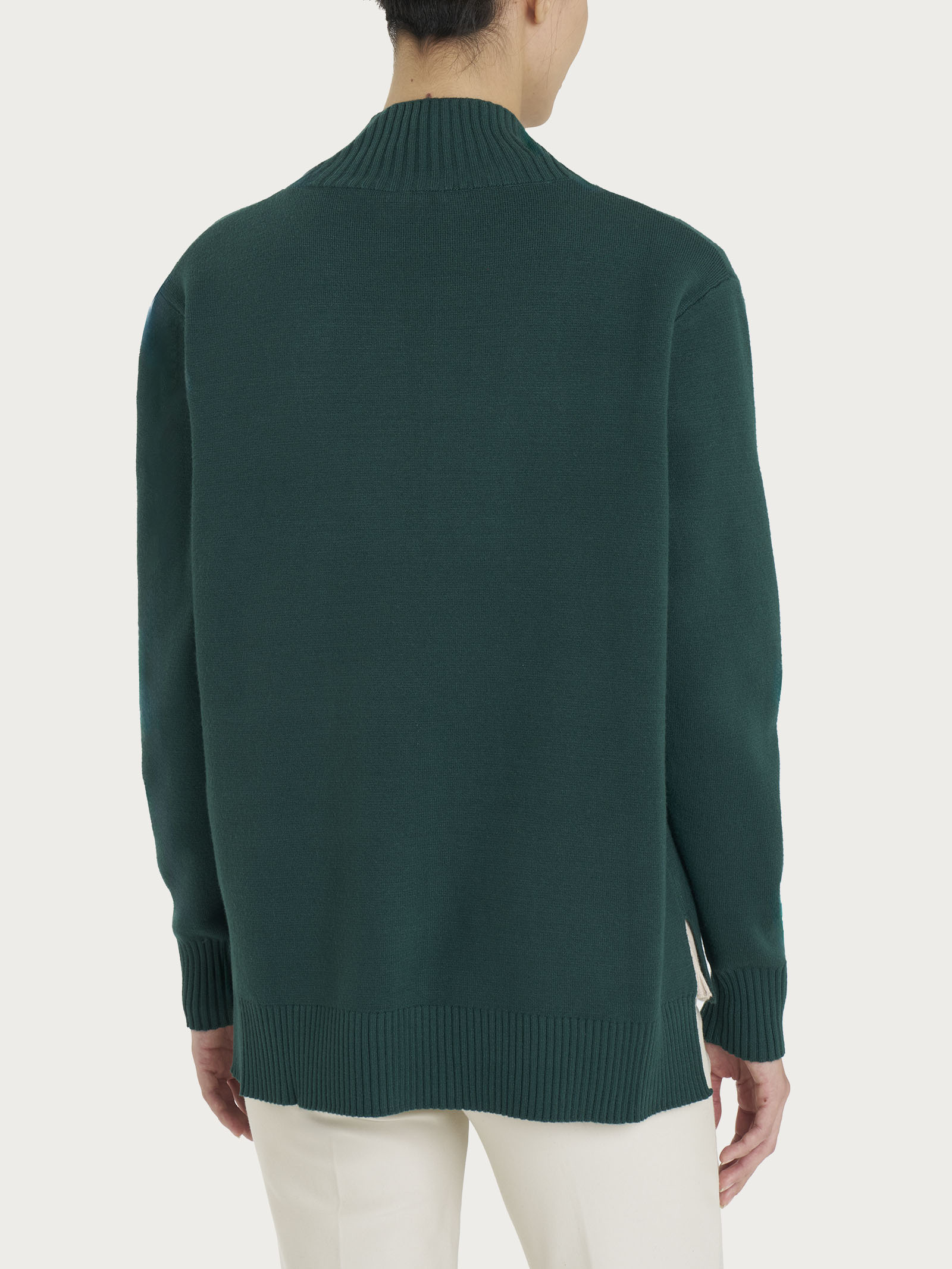 Cardigan aperto in Super Soft  - Rain Forest - Image 2