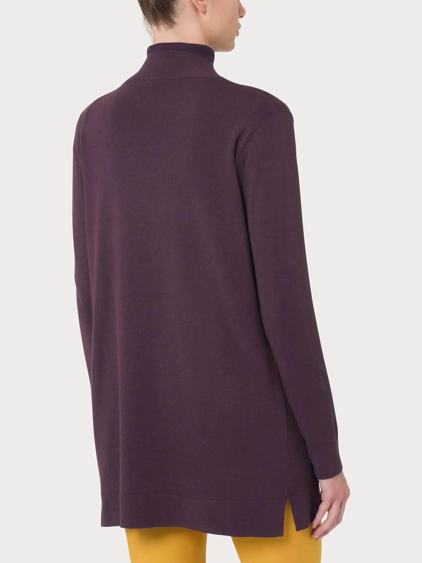 Cardigan con bottoni Four Seasons - Plum Perfect - Image 2