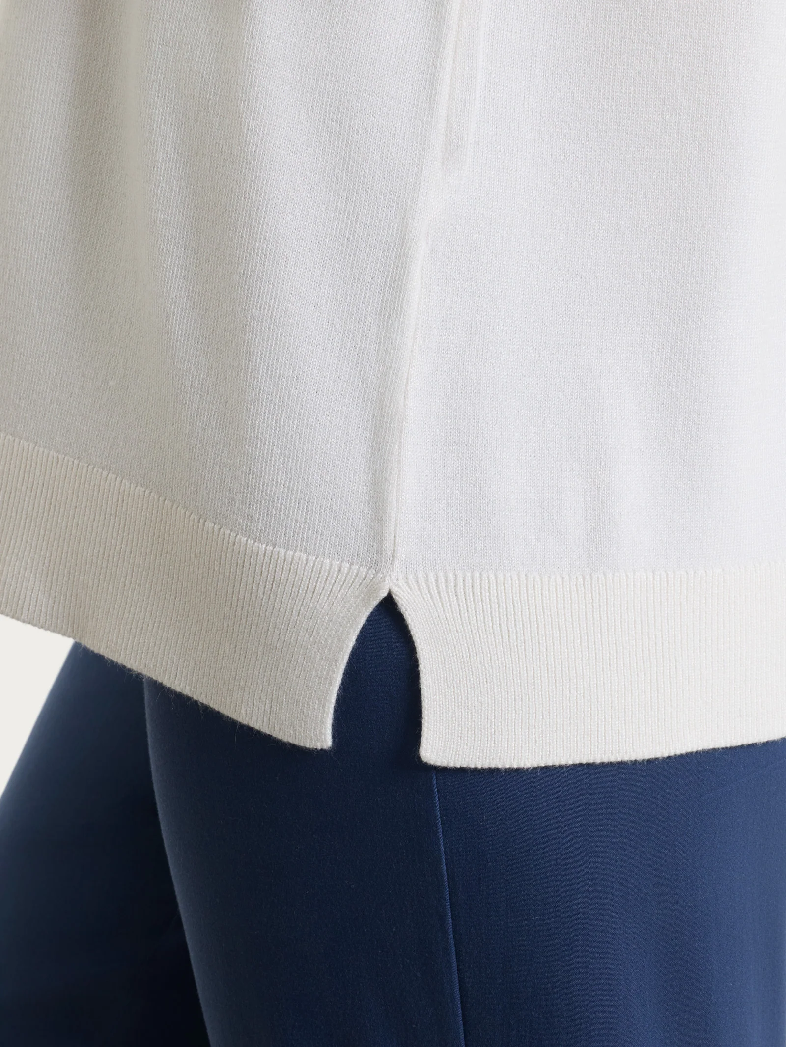 Cardigan con bottoni in Summertime - Avorio - Image 4