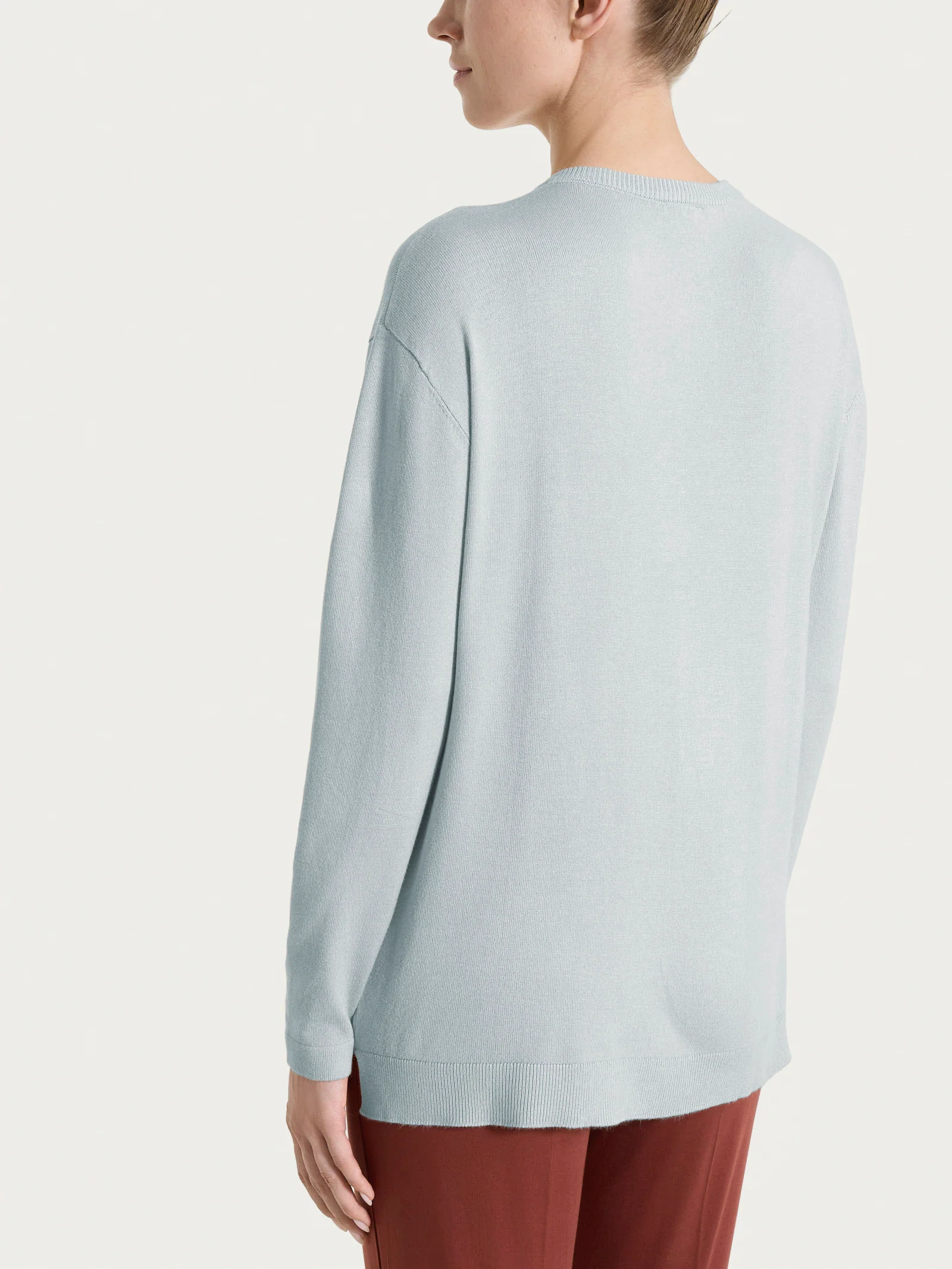 Cardigan con bottoni in Summertime - Gray Dawn - Image 2
