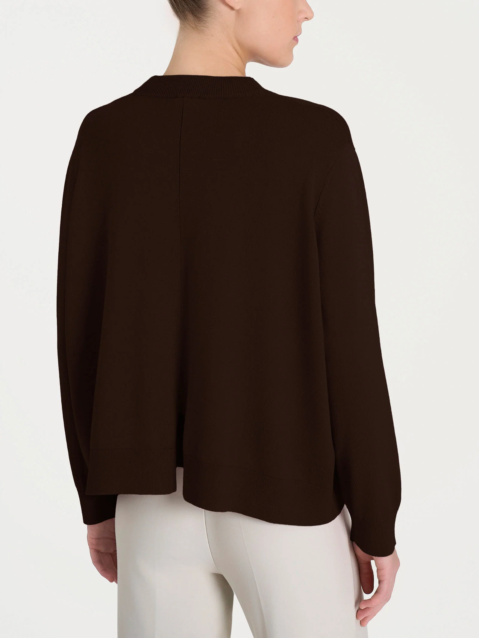 Cardigan corto Four Seasons - Chocolate Torte - Image 2