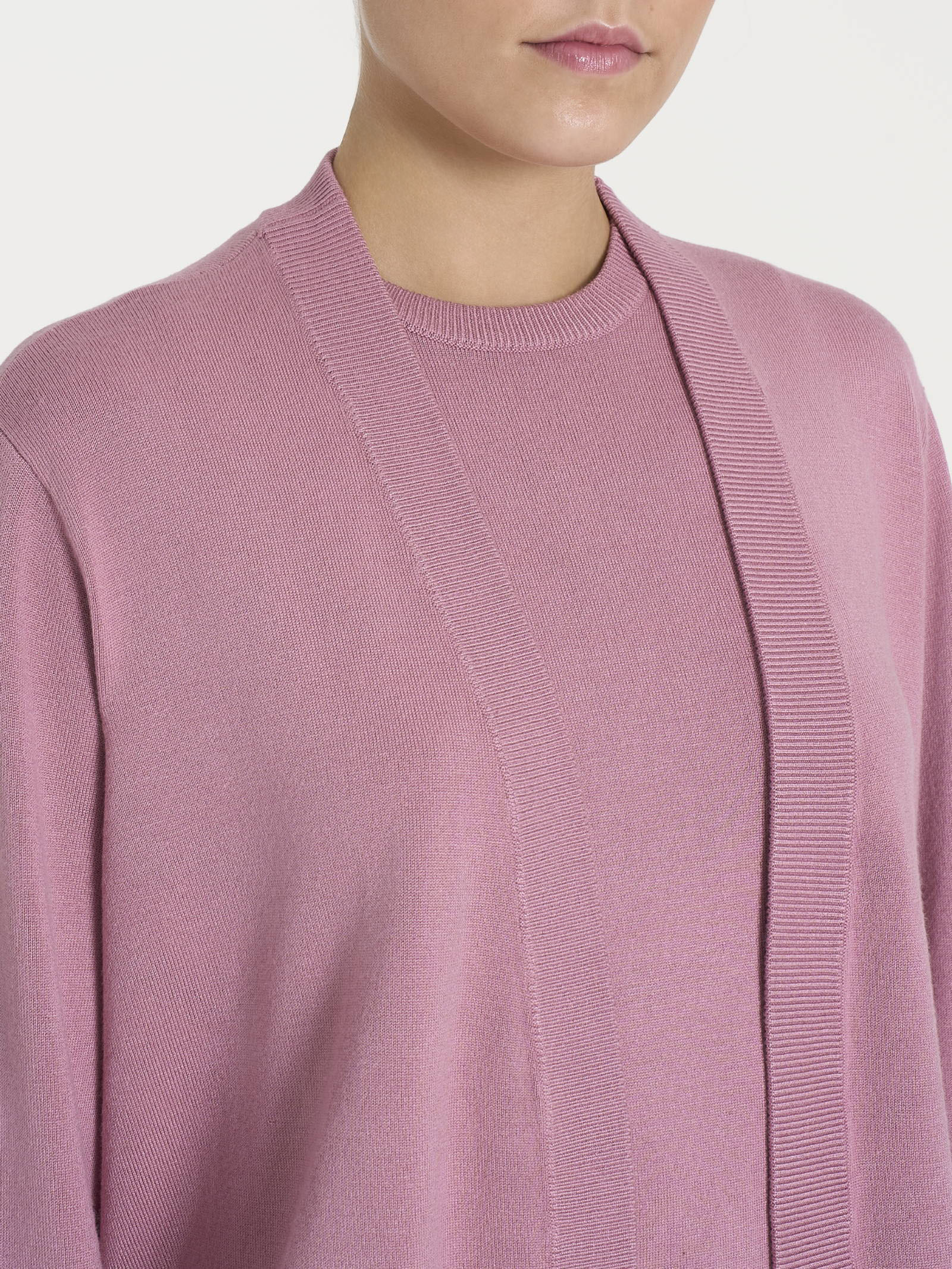 Cardigan corto Four Seasons - Lilas - Image 3