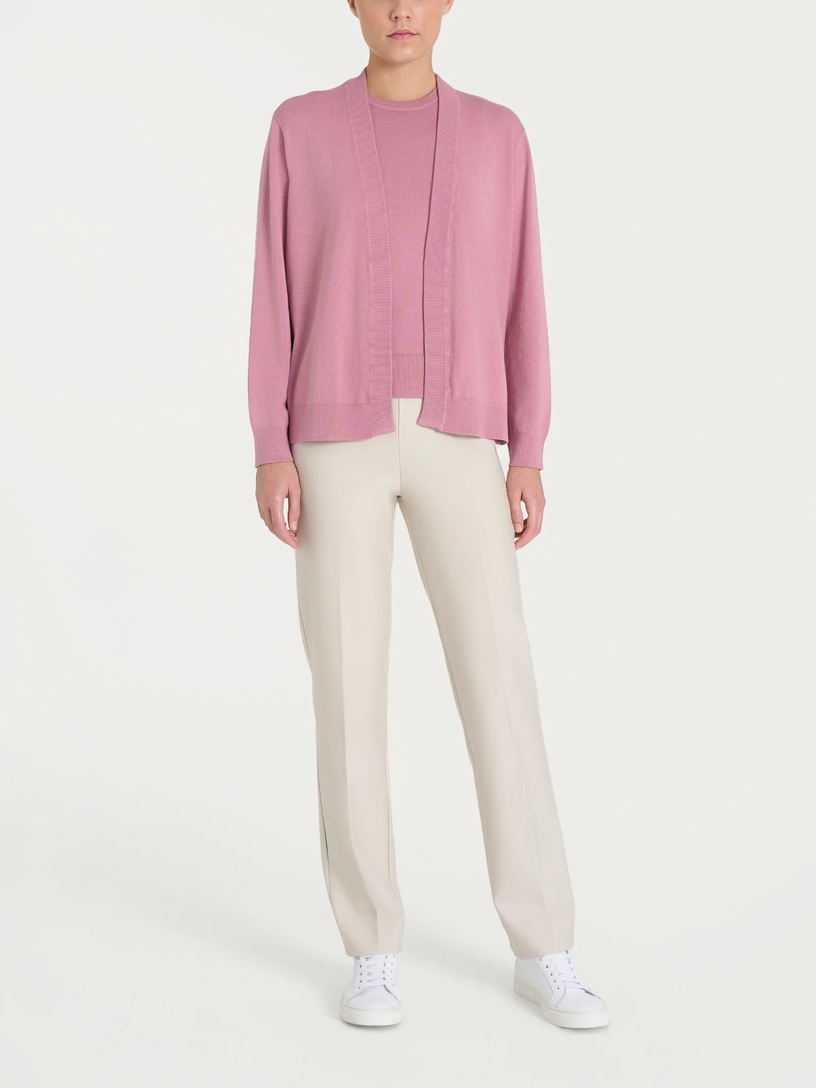 Cardigan corto Four Seasons - Lilas - Image 4