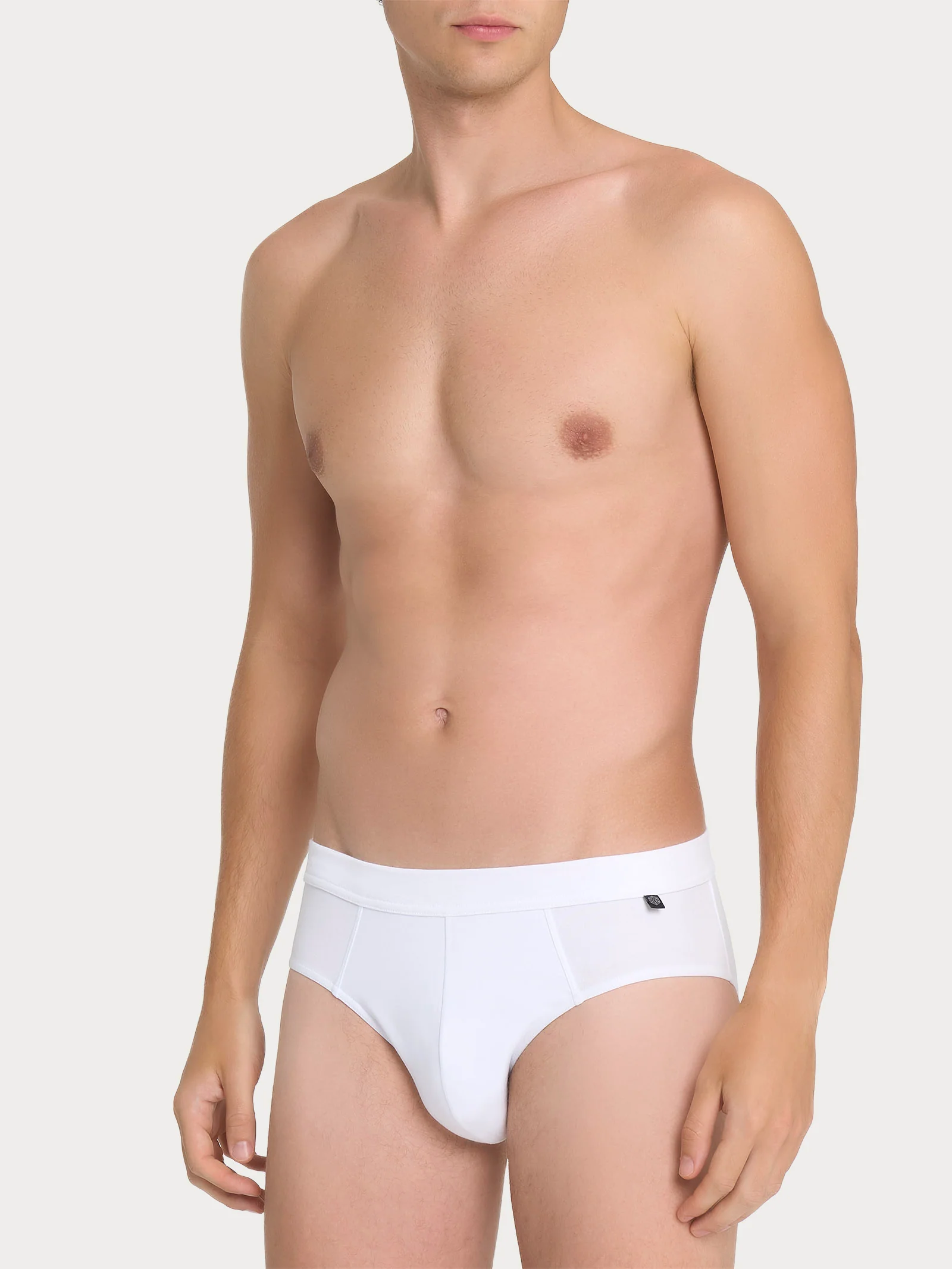 Comfort - Slip in cotone elasticizzato - Grigio Mel.Bipack - Image 4