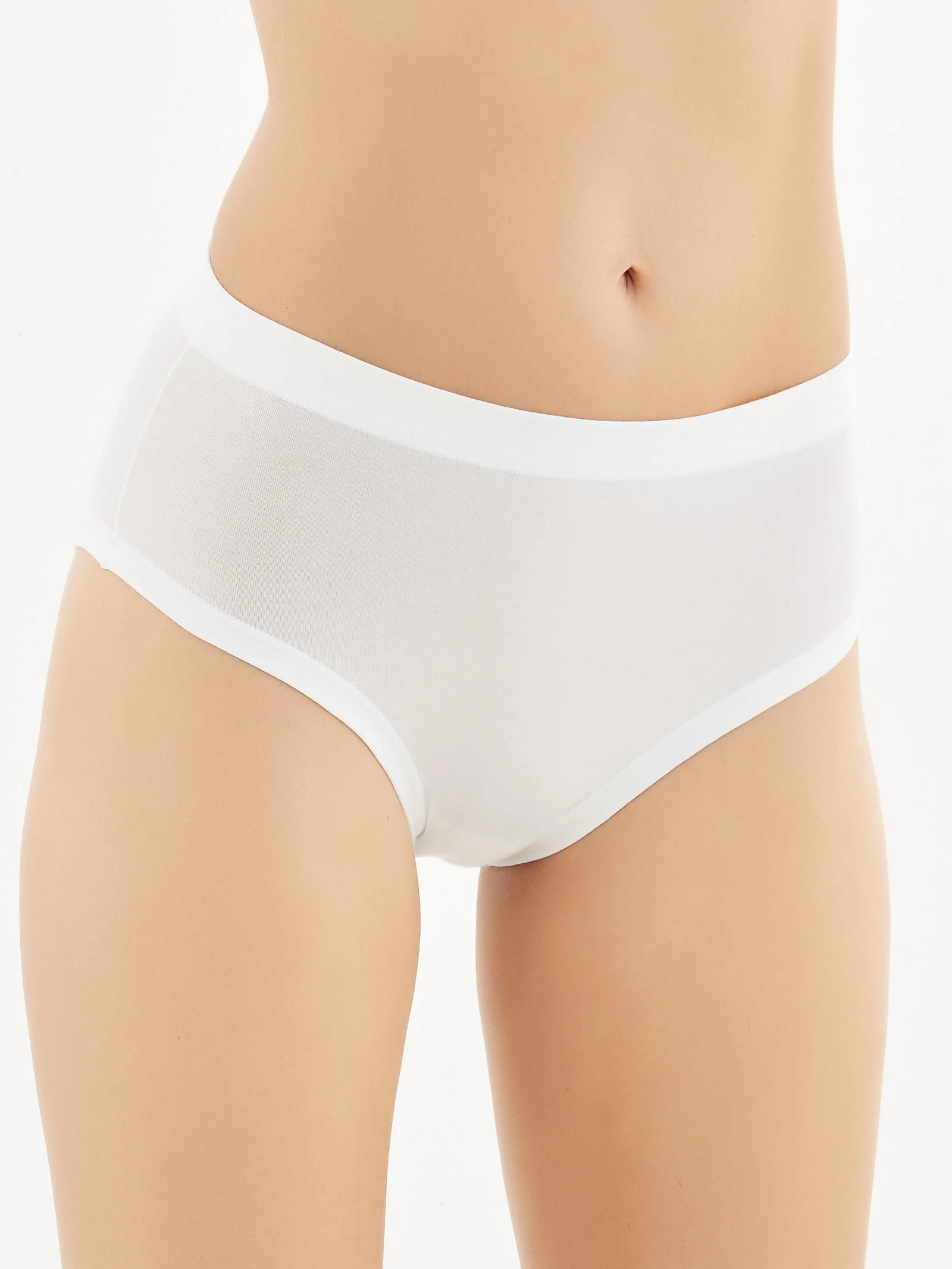Comfort - Slip midi in cotone elasticizzato - B.co Bipack - Image 2