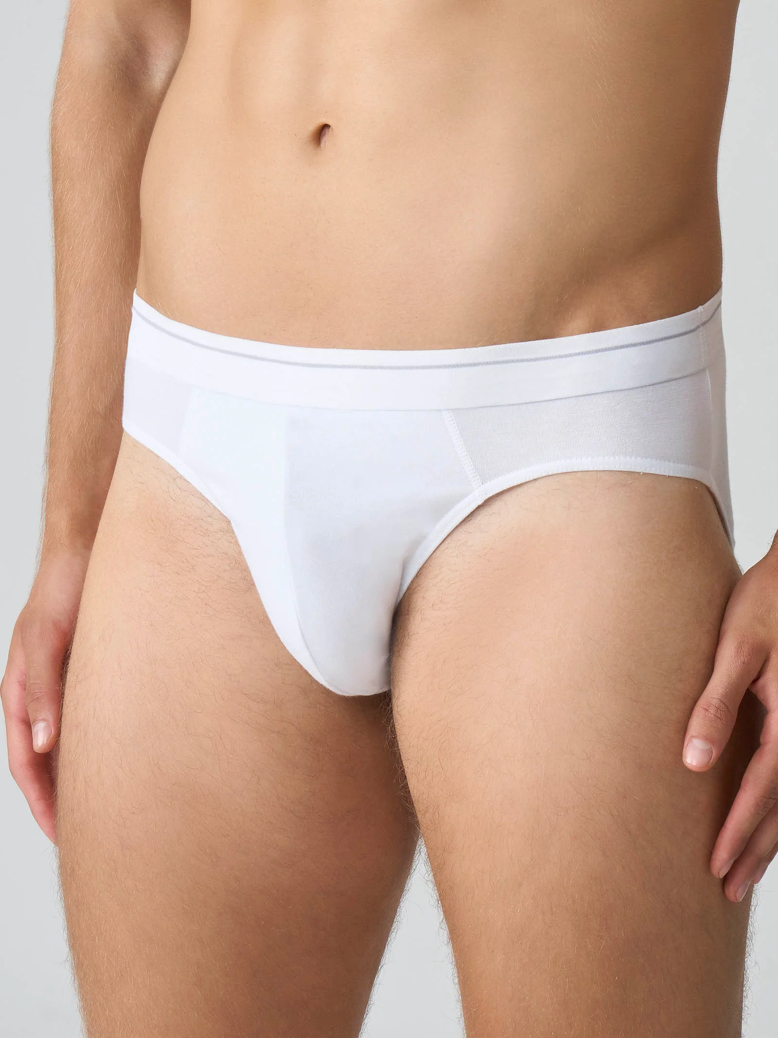 Compact - Slip in cotone elasticizzato - Nero Tripack - Image 4