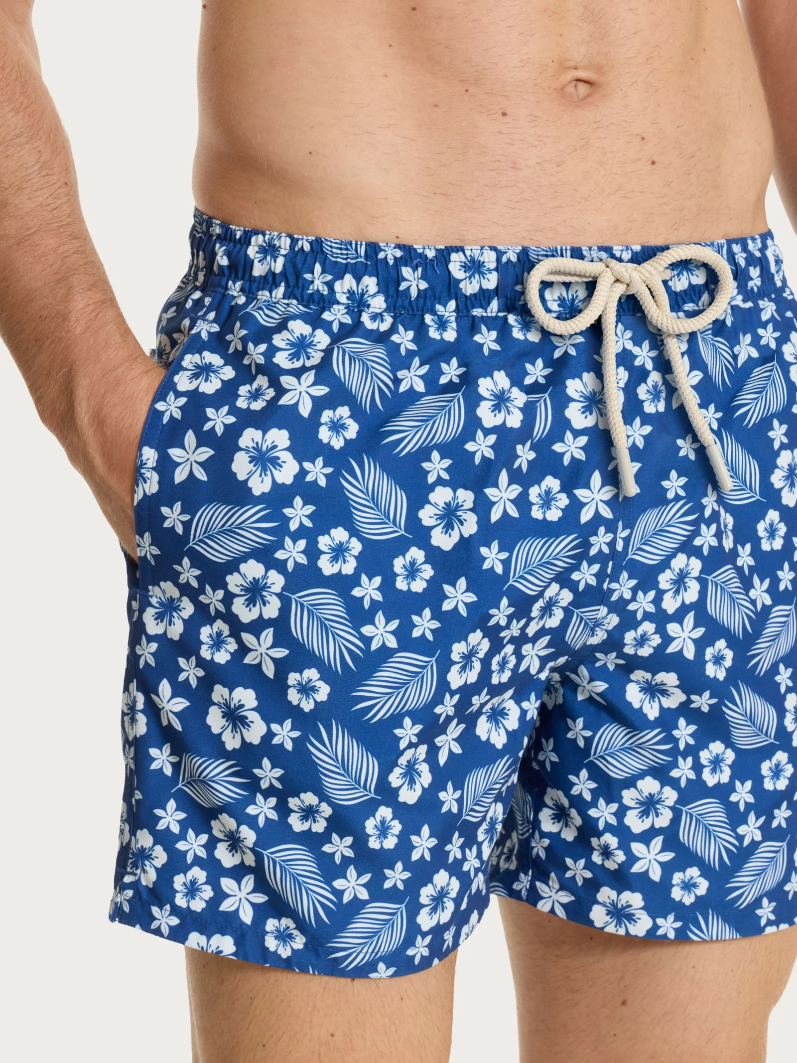 Costume Boxer da mare in fantasia - Fant.Blanc - Image 3