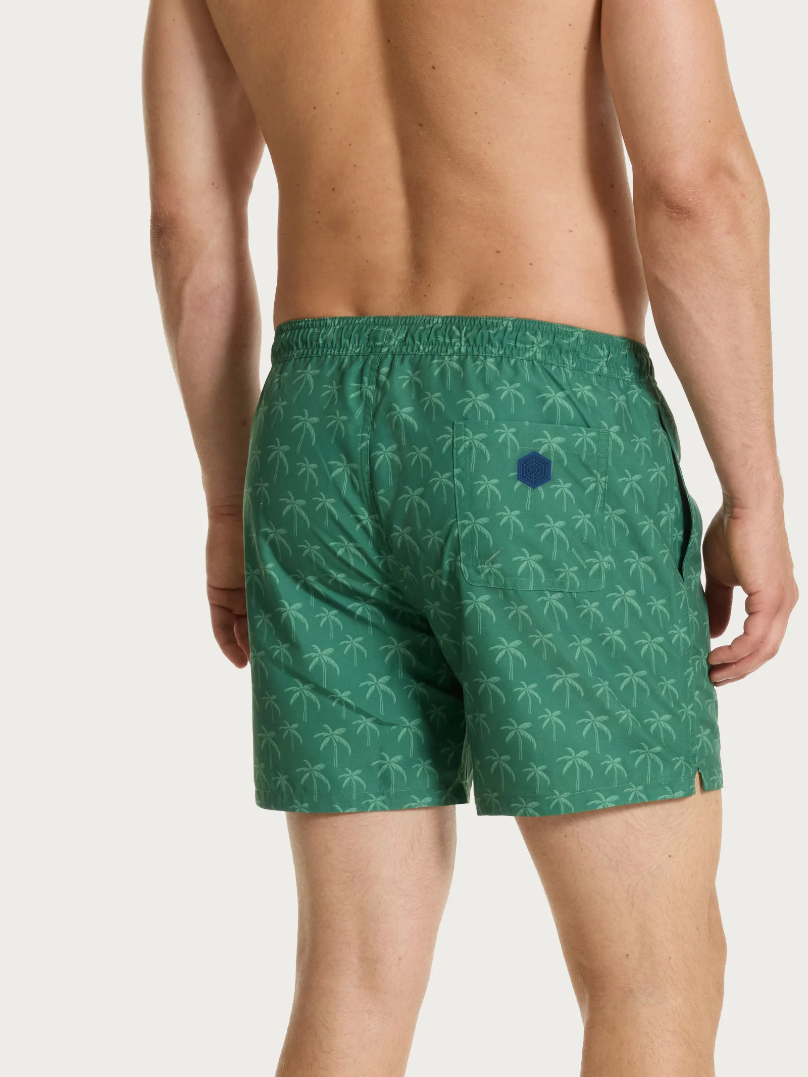 Costume Boxer da mare in fantasia - Fant. Elm Green - Image 2