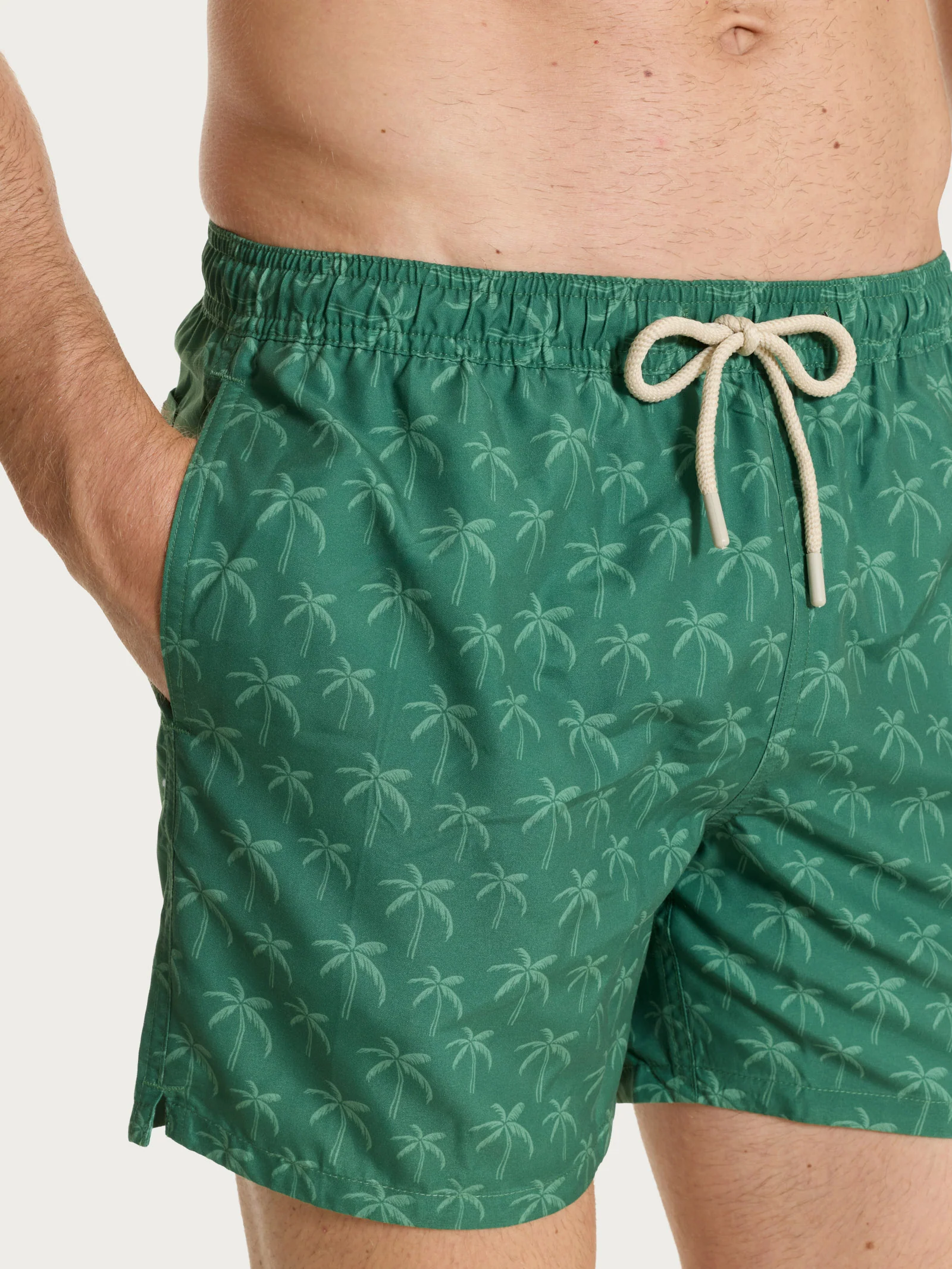 Costume Boxer da mare in fantasia - Fant. Elm Green - Image 3