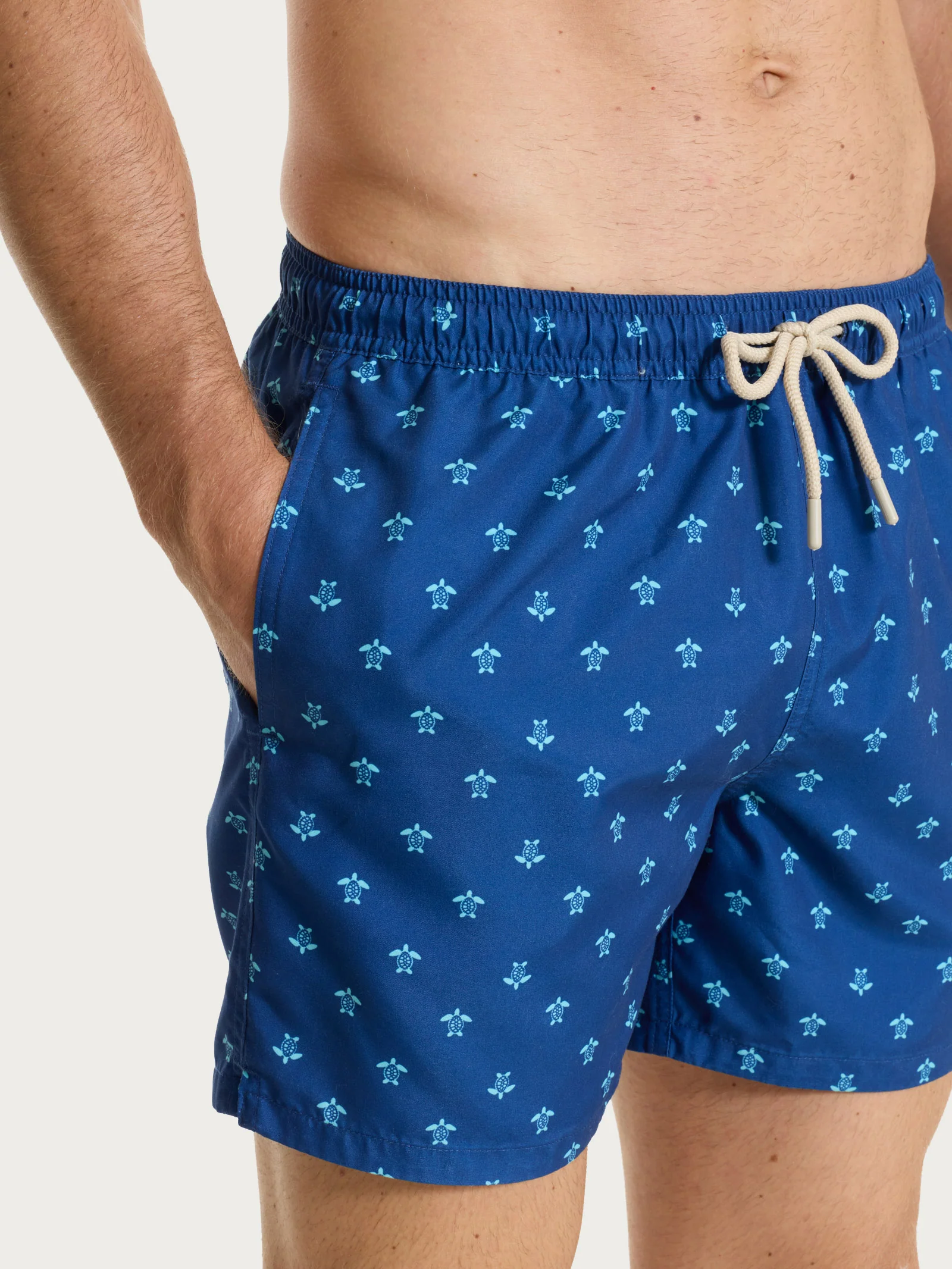 Costume Boxer da mare in fantasia - Fant. Aruba Blue - Image 3