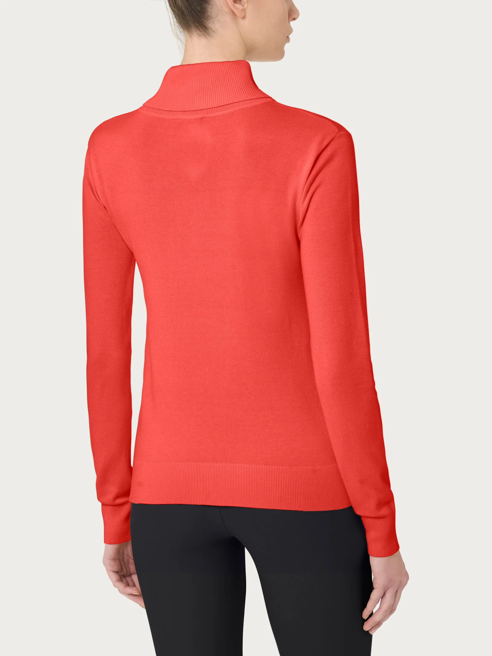 Dolcevita a maglia unita Four Seasons - Cayenne - Image 2