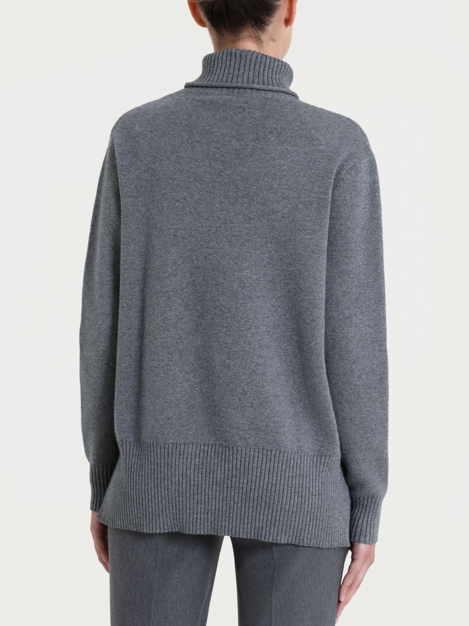 Dolcevita asimmetrico in Super Soft - Ferro Mel. - Image 2