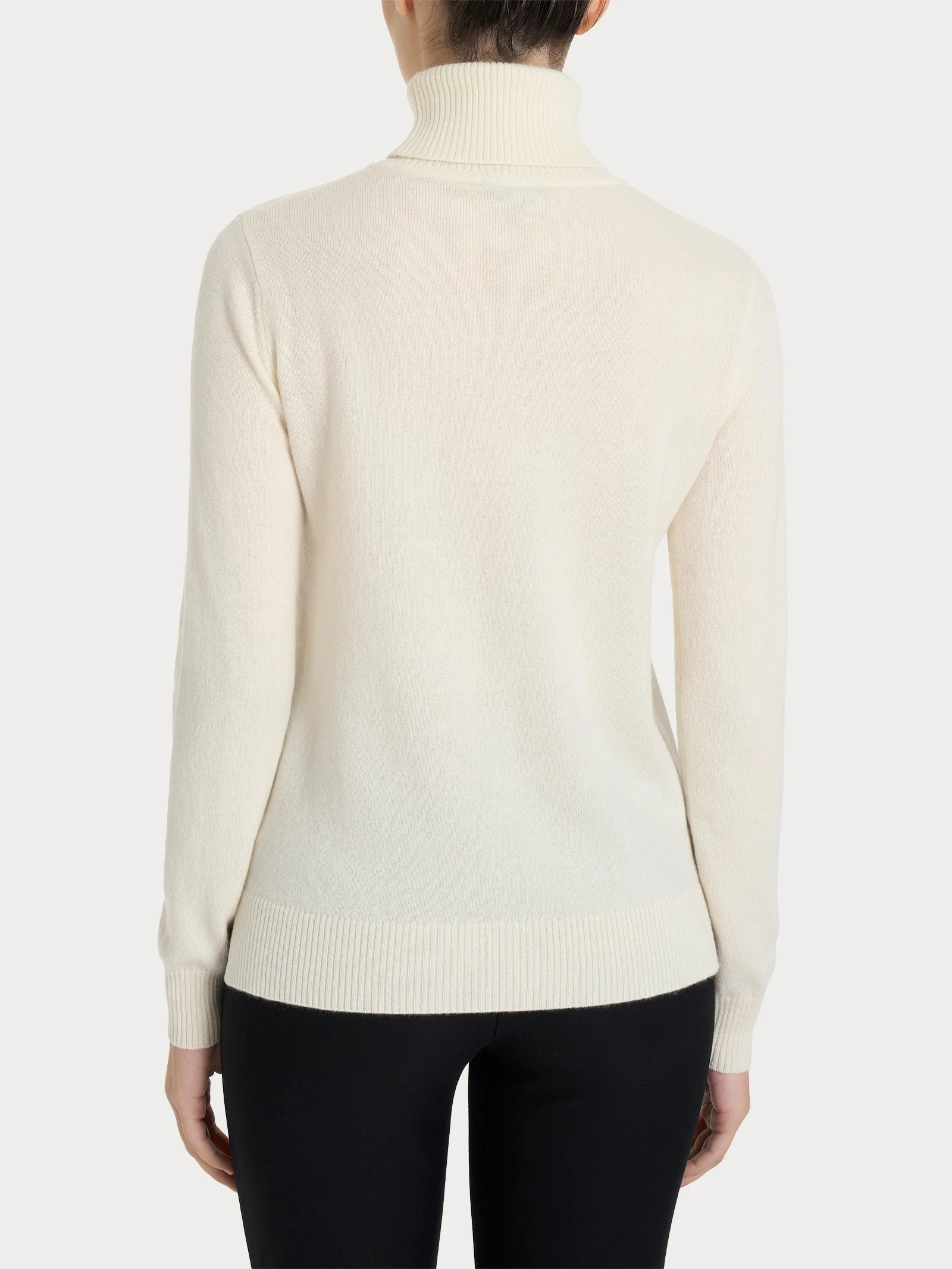 Dolcevita in cashmerino - Avorio - Image 2