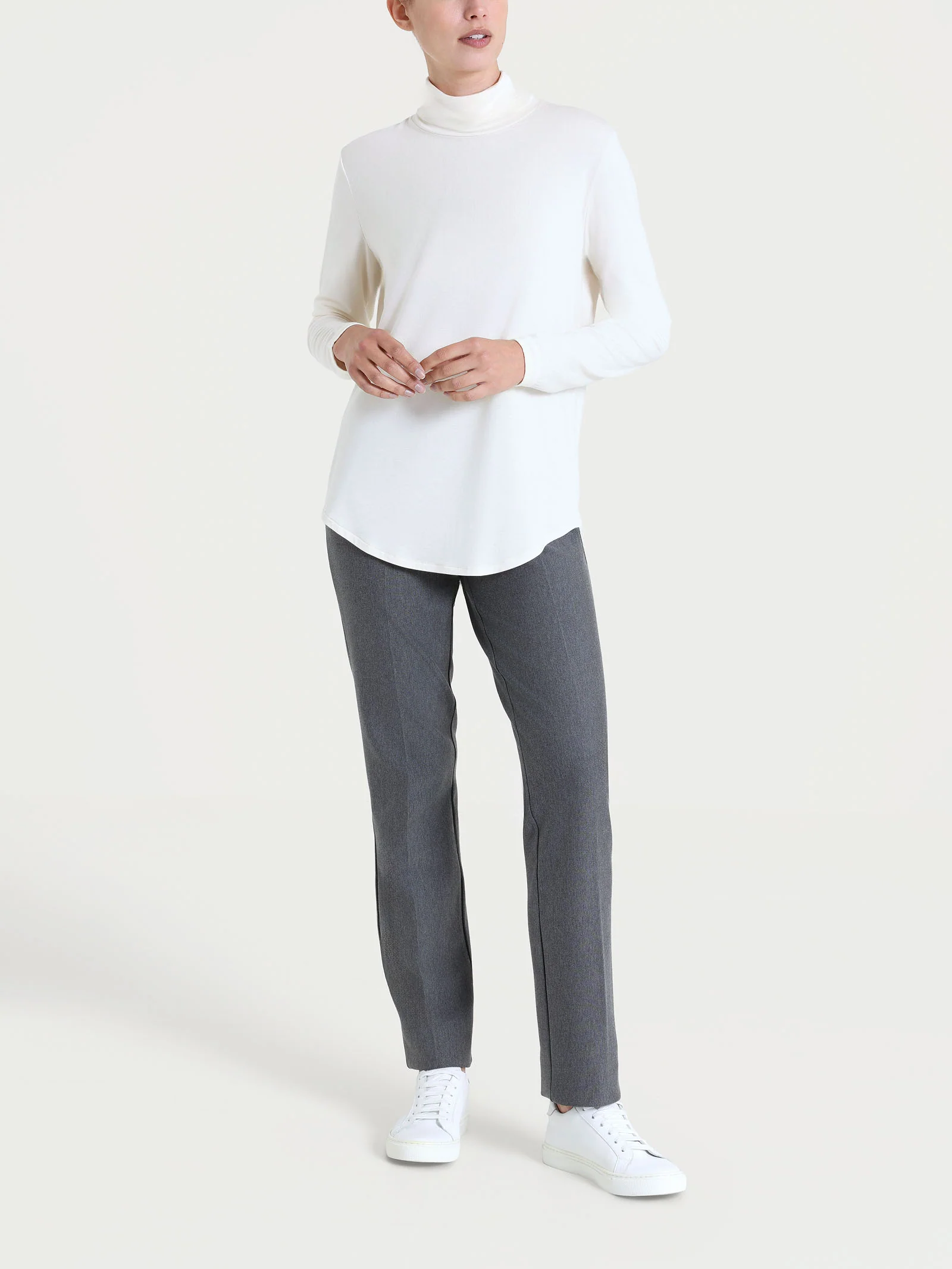 Dolcevita in Eco Viscosa - Avorio - Image 4