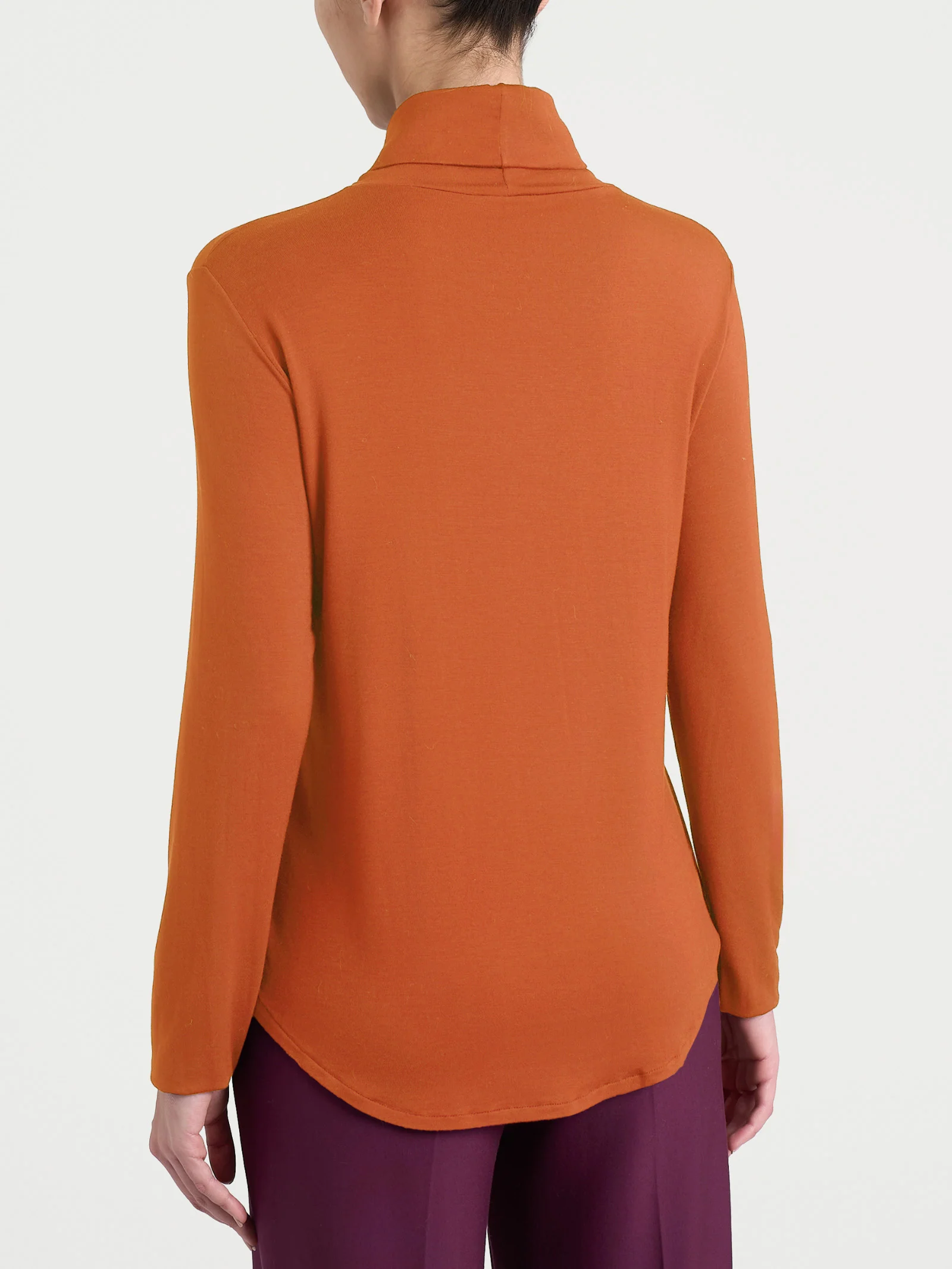 Dolcevita in Eco Viscosa - Rust - Image 2