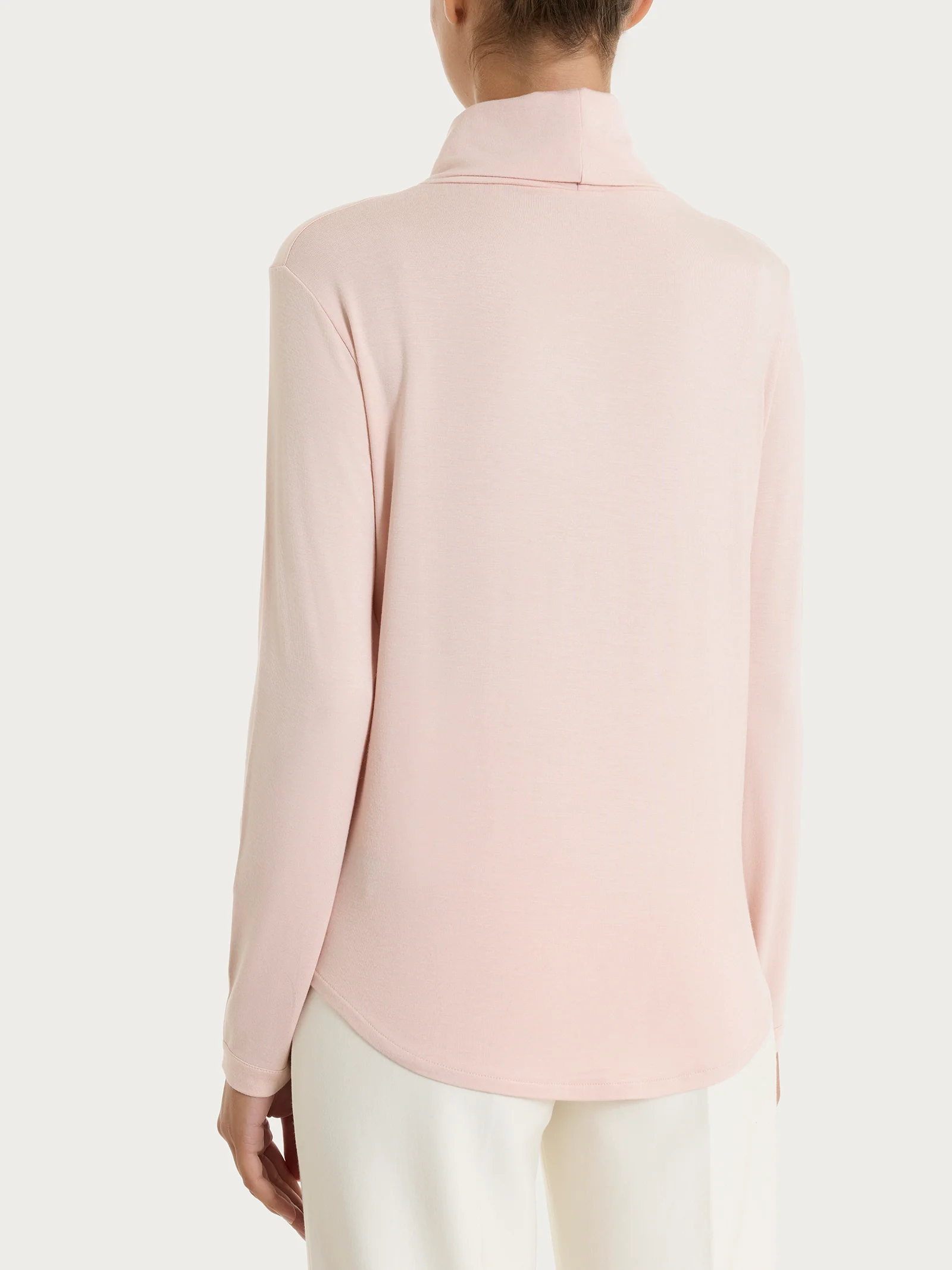 Dolcevita in Eco Viscosa - Cameo Rose - Image 2