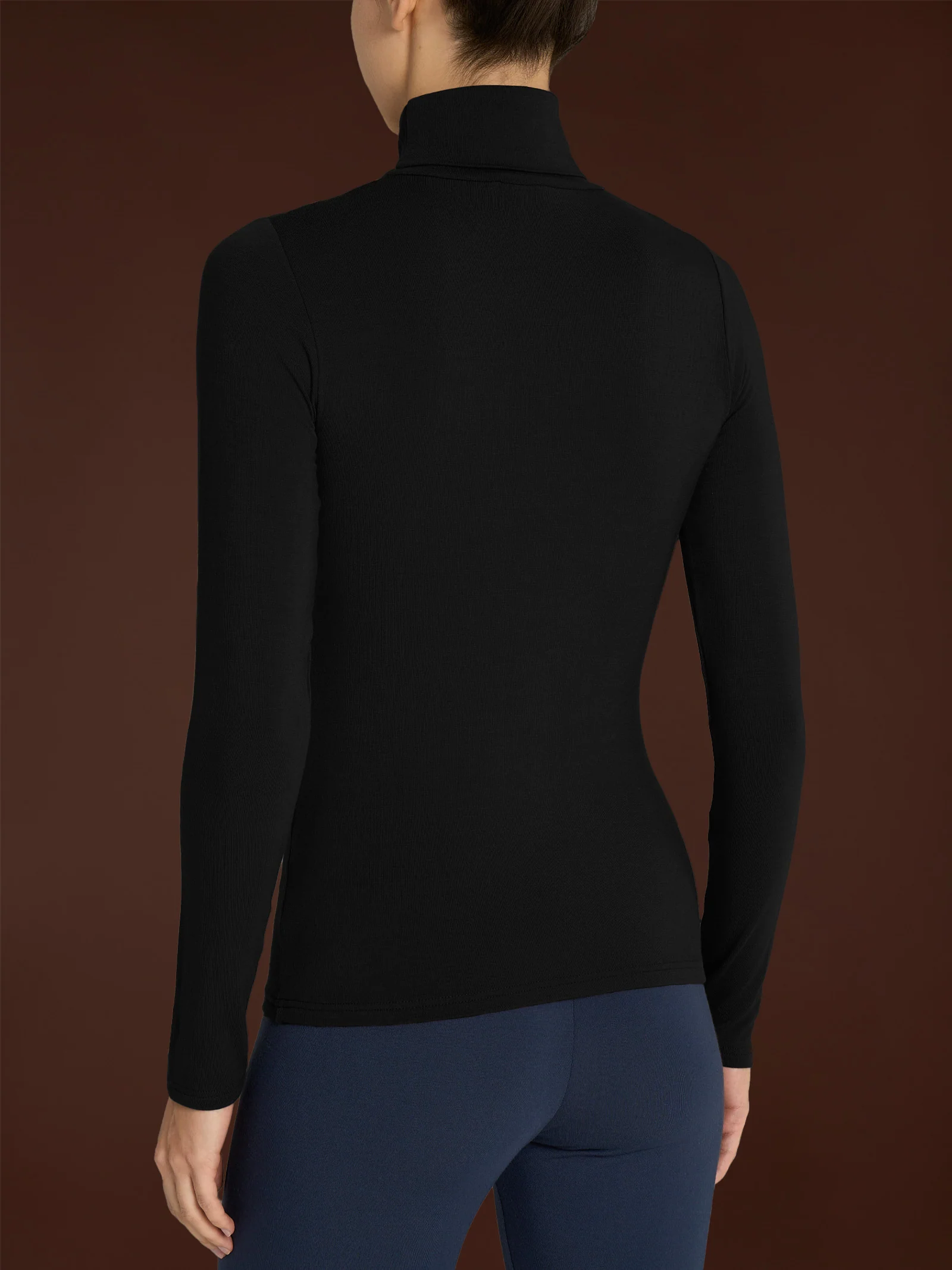 Dolcevita in Eco Viscosa - Nero - Image 3