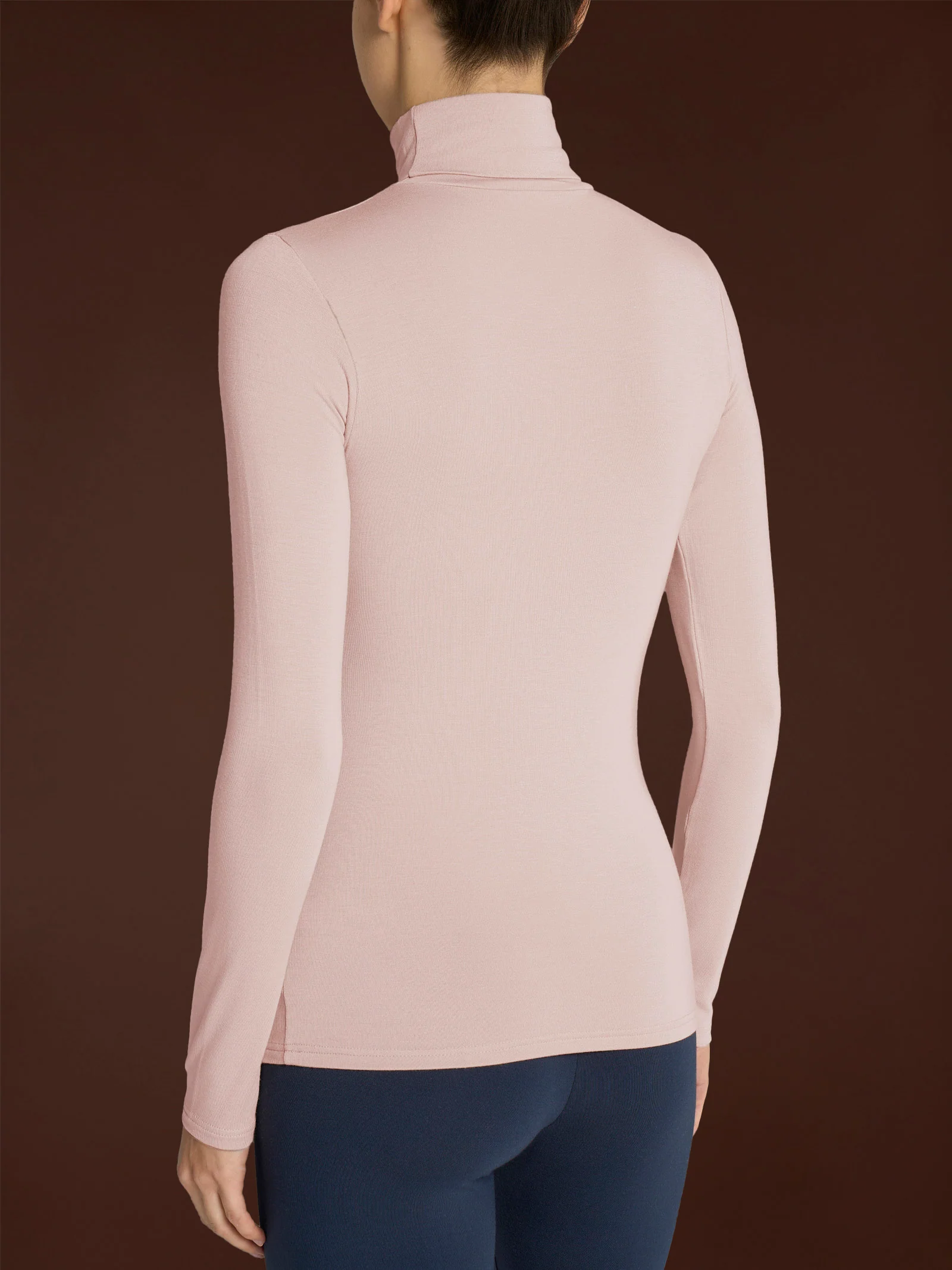 Dolcevita in Eco Viscosa - Cameo Rose - Image 2