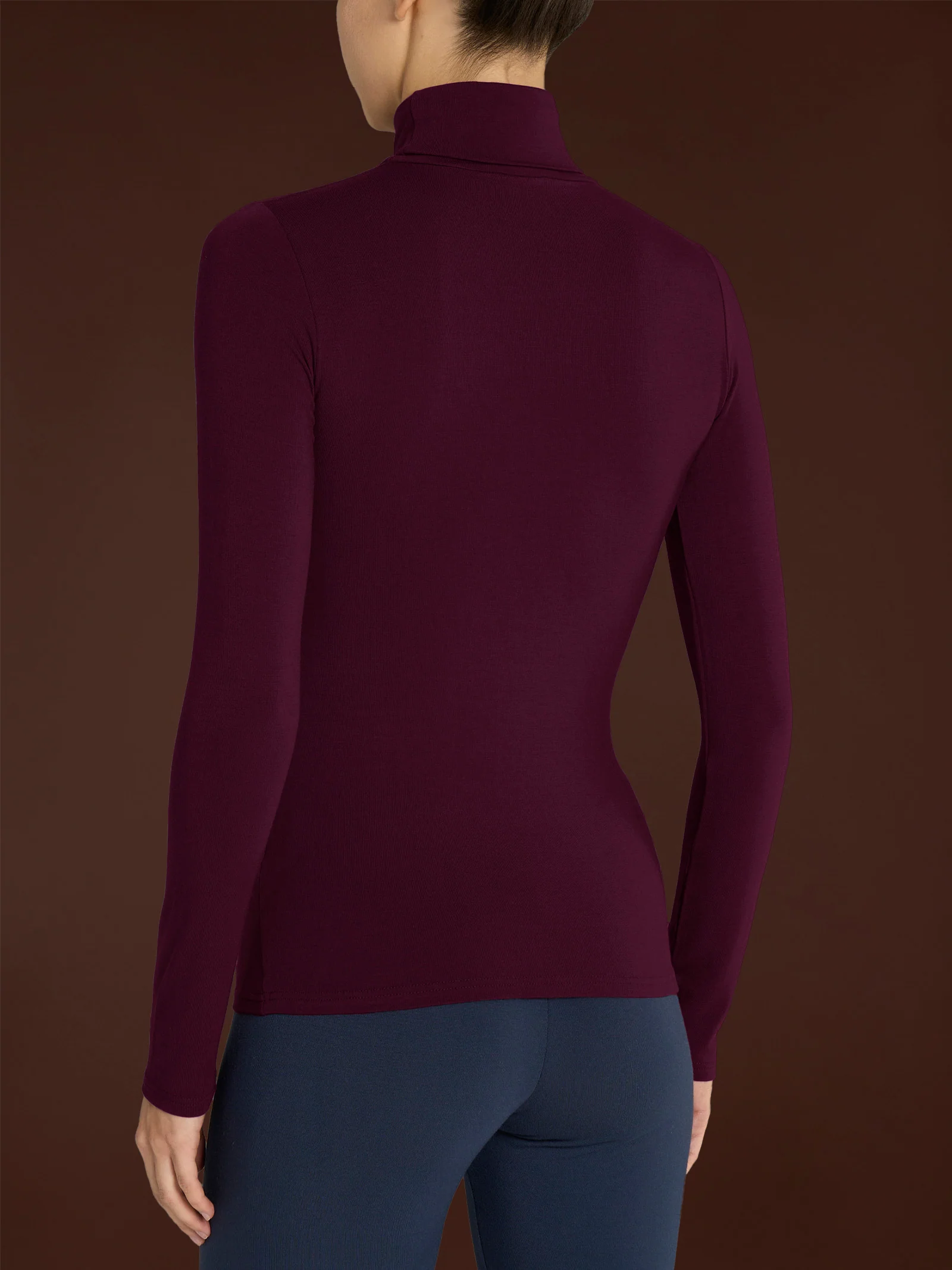 Dolcevita in Eco Viscosa - Fig - Image 2