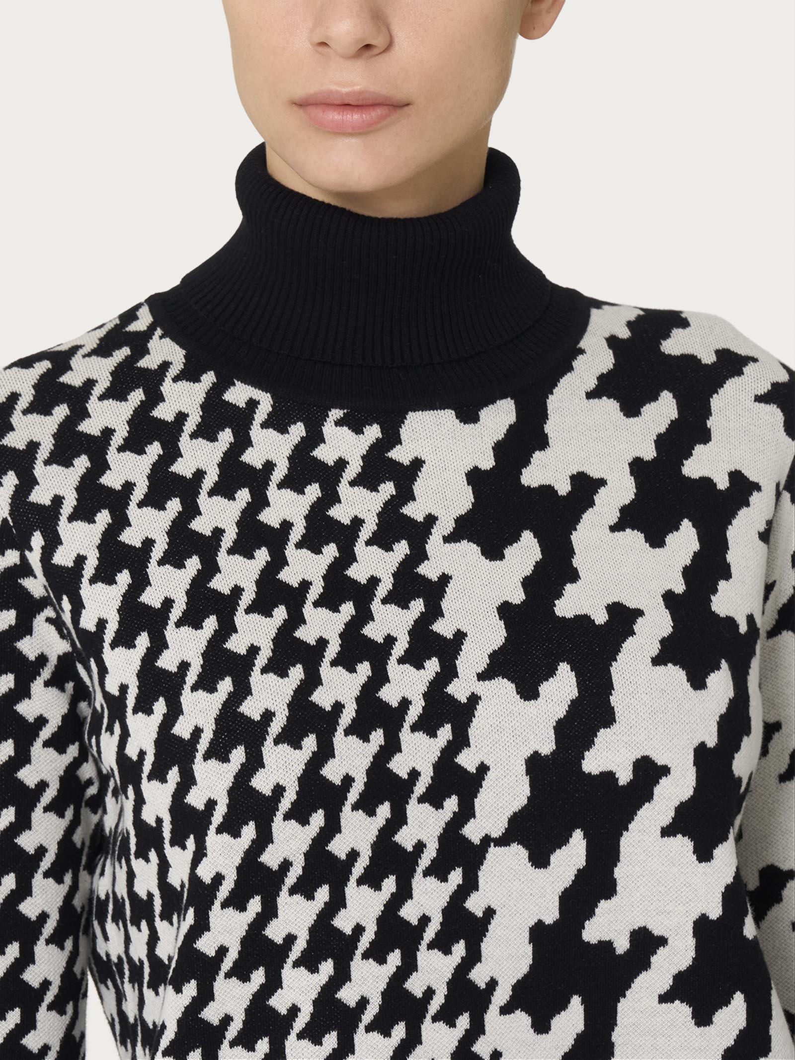 Dolcevita in filato Winter Cotton - Fant.Nero - Image 3
