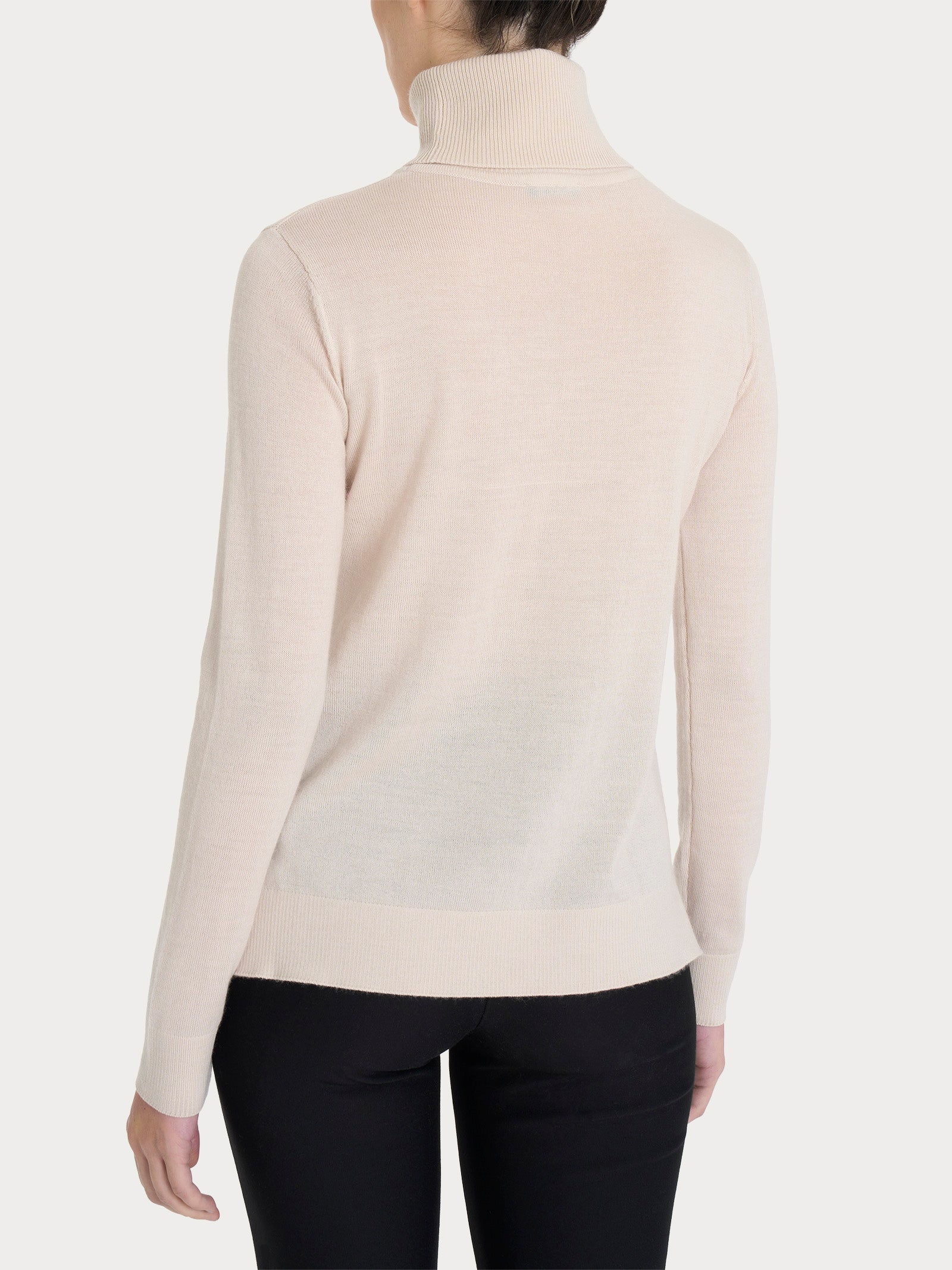 Dolcevita in Merino Soft - Champignon - Image 2