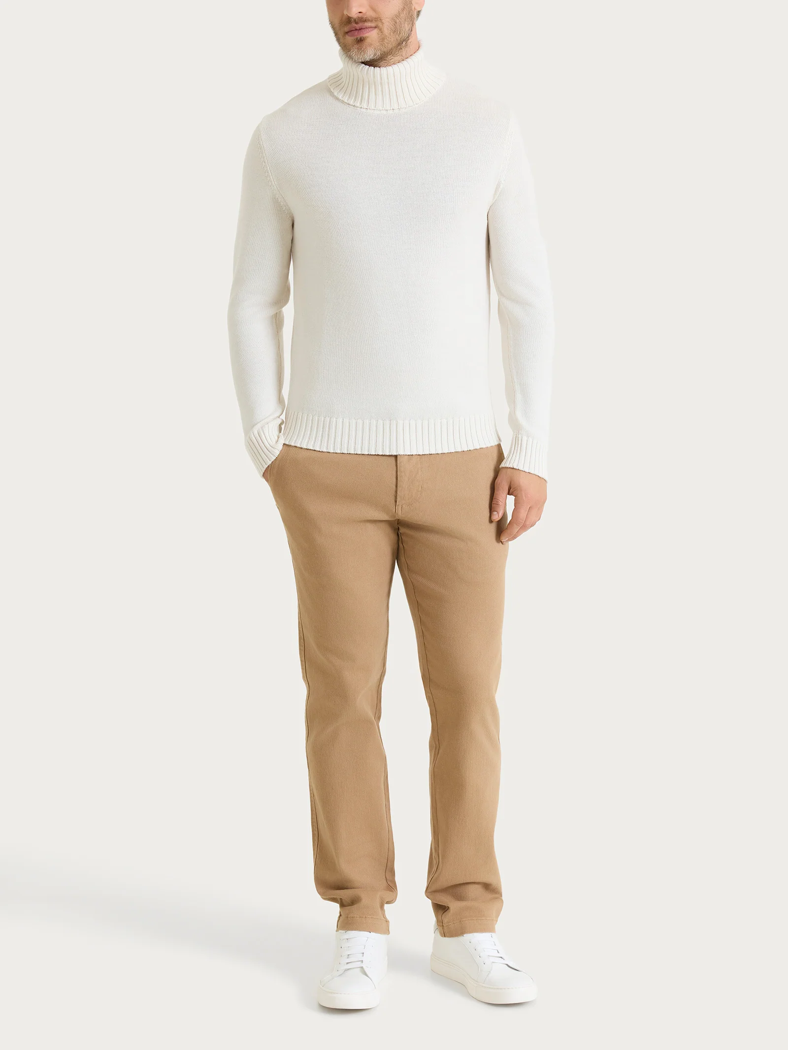 Dolcevita in Merino Soft - Avorio - Image 4