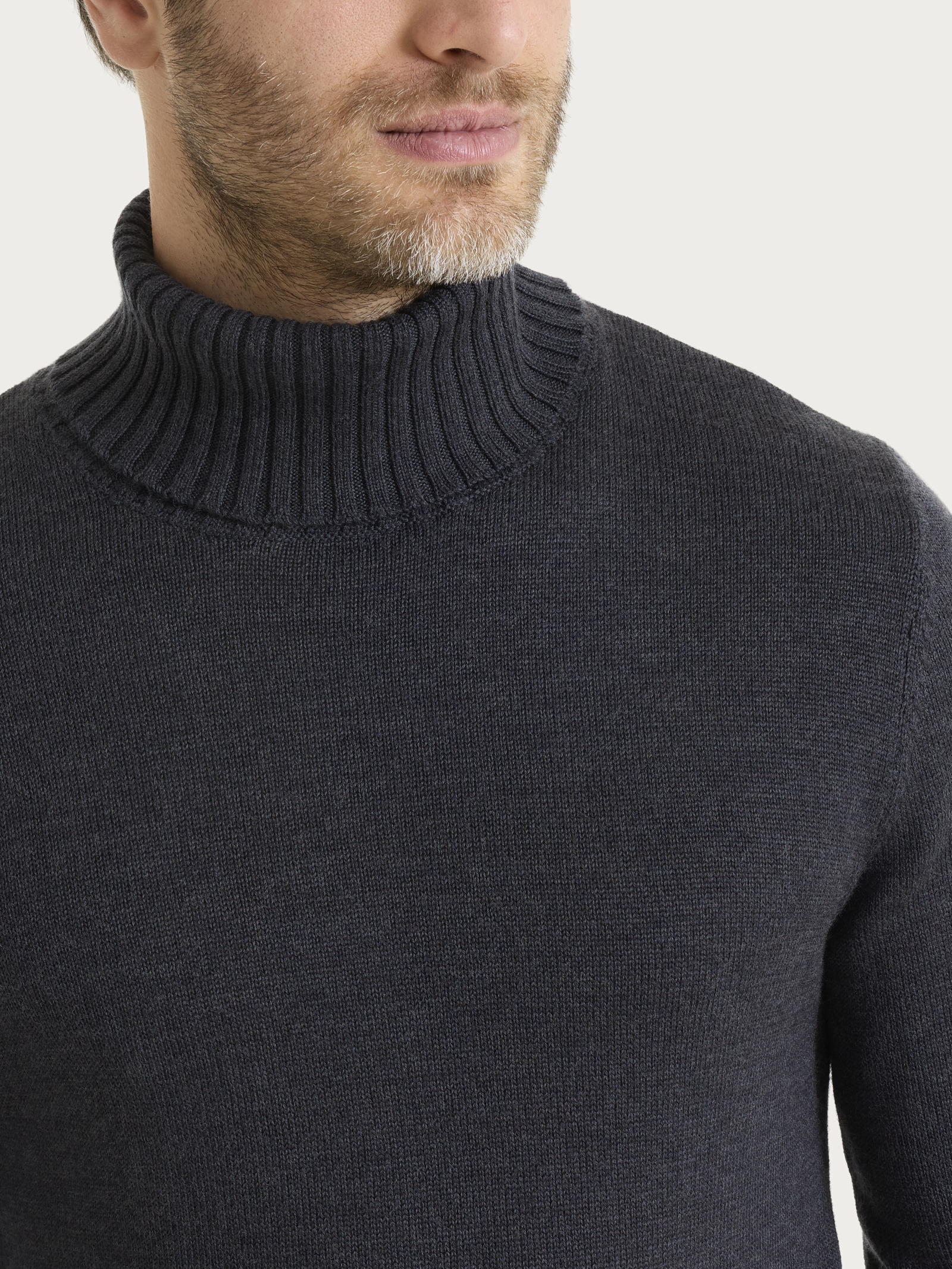 Dolcevita in Merino Soft - Oscuro Mel. - Image 3