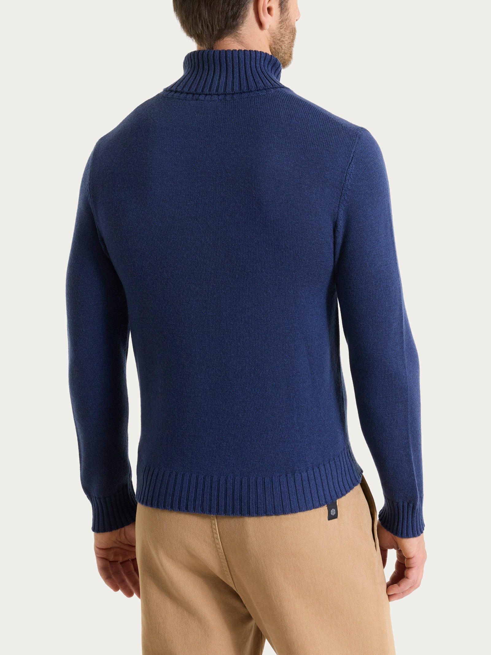 Dolcevita in Merino Soft - Indigo - Image 2