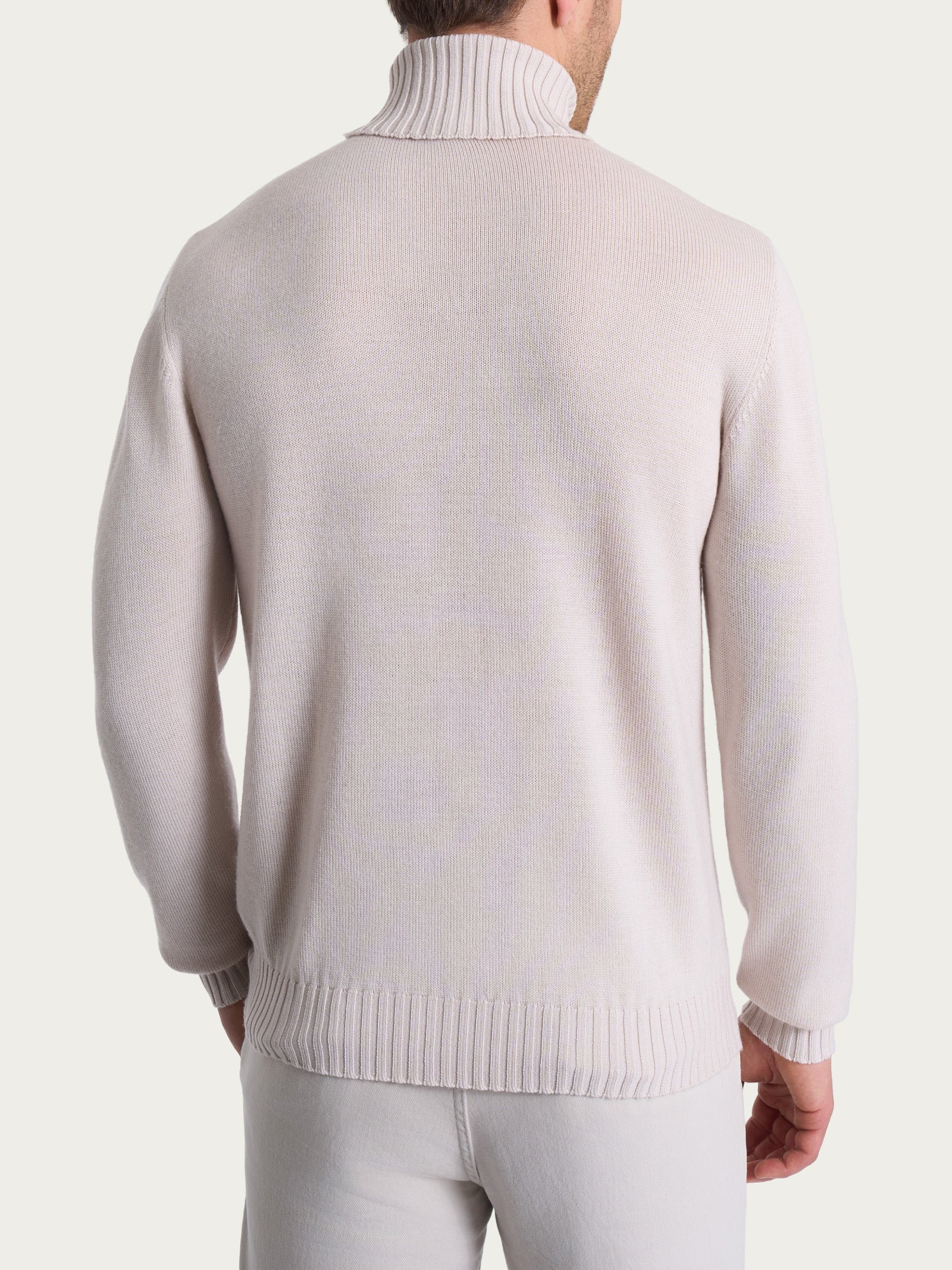 Dolcevita in Merino Soft - Champignon - Image 2