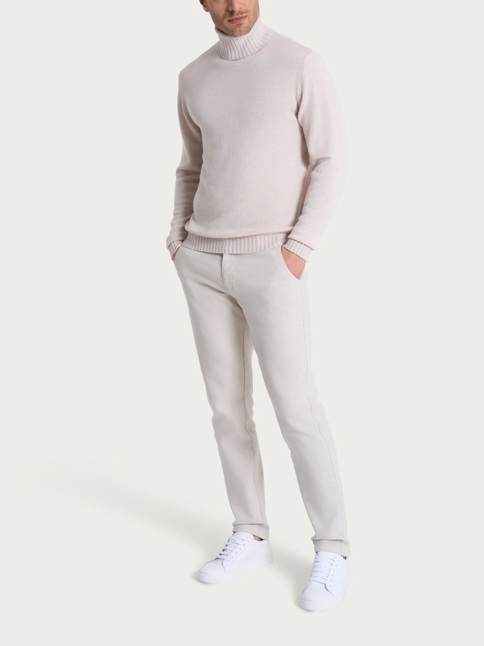 Dolcevita in Merino Soft - Champignon - Image 4