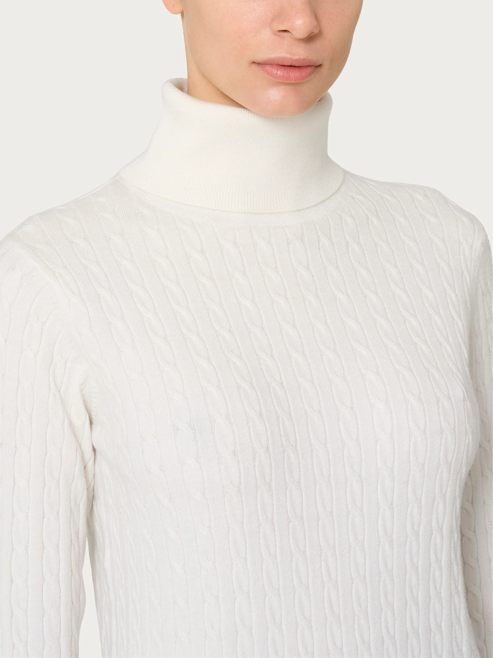 Dolcevita in super soft - Avorio - Image 3