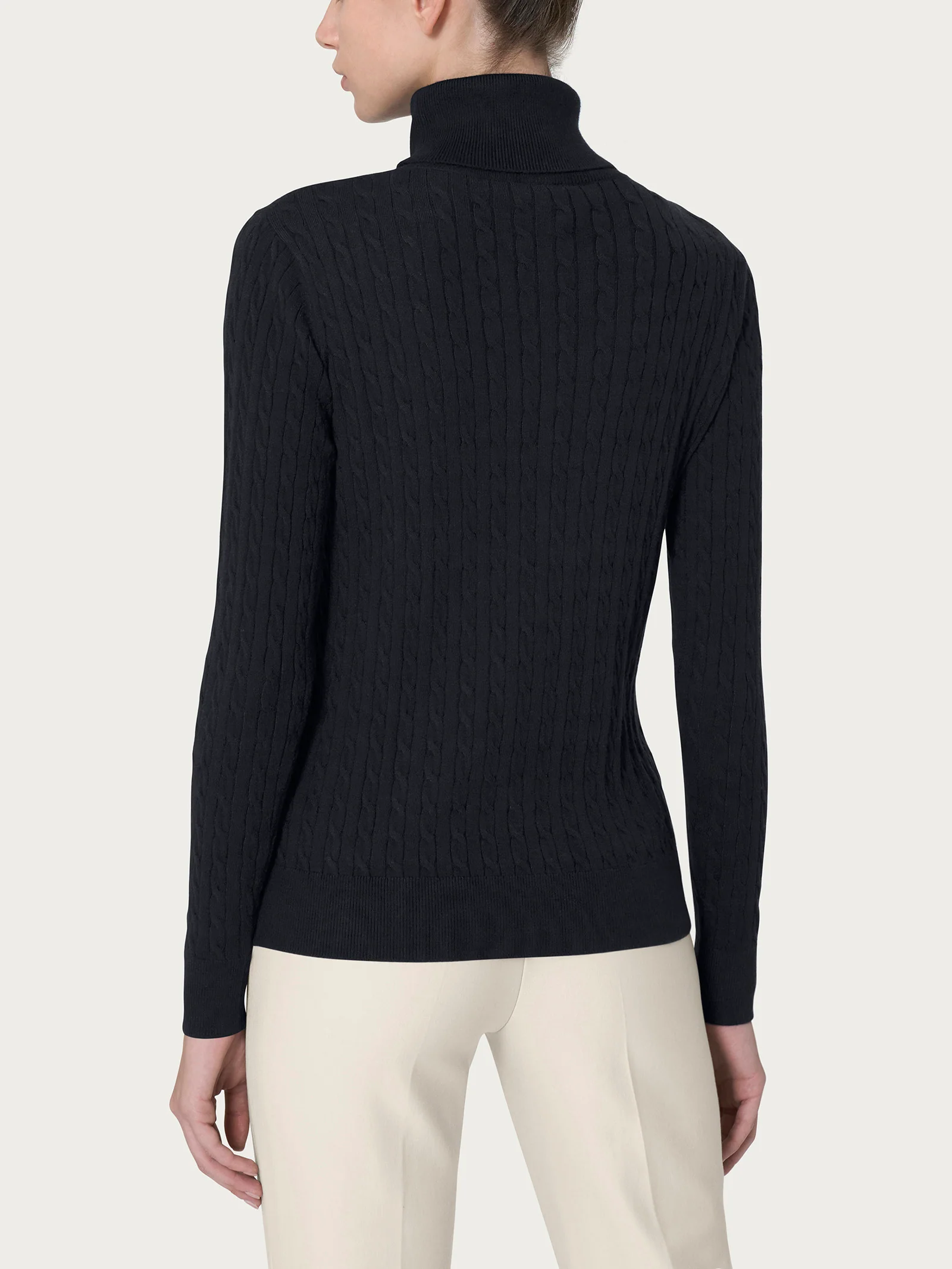 Dolcevita in super soft - Nero - Image 2