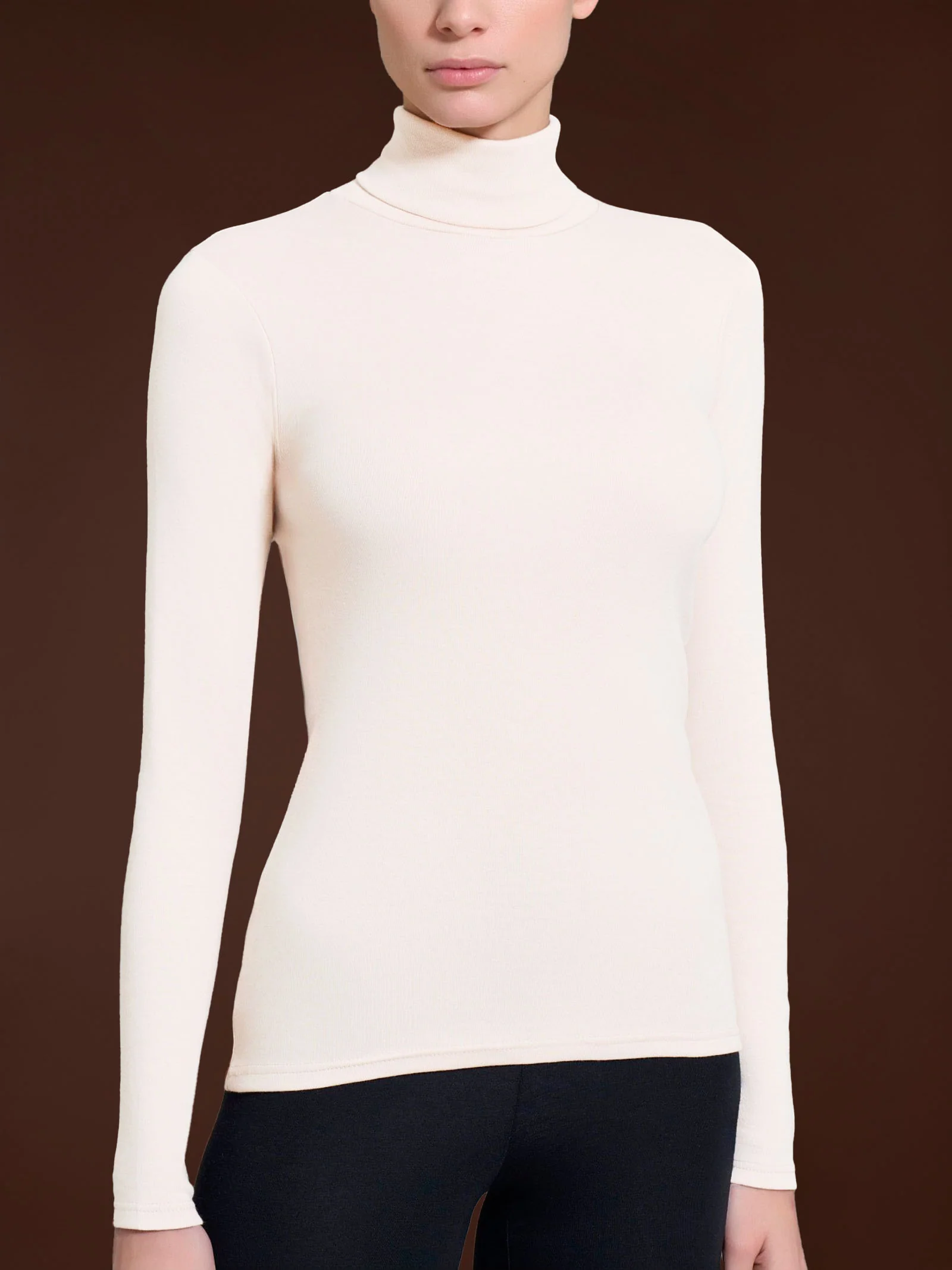 Dolcevita in Thermo Cotton - Rosso - Image 2