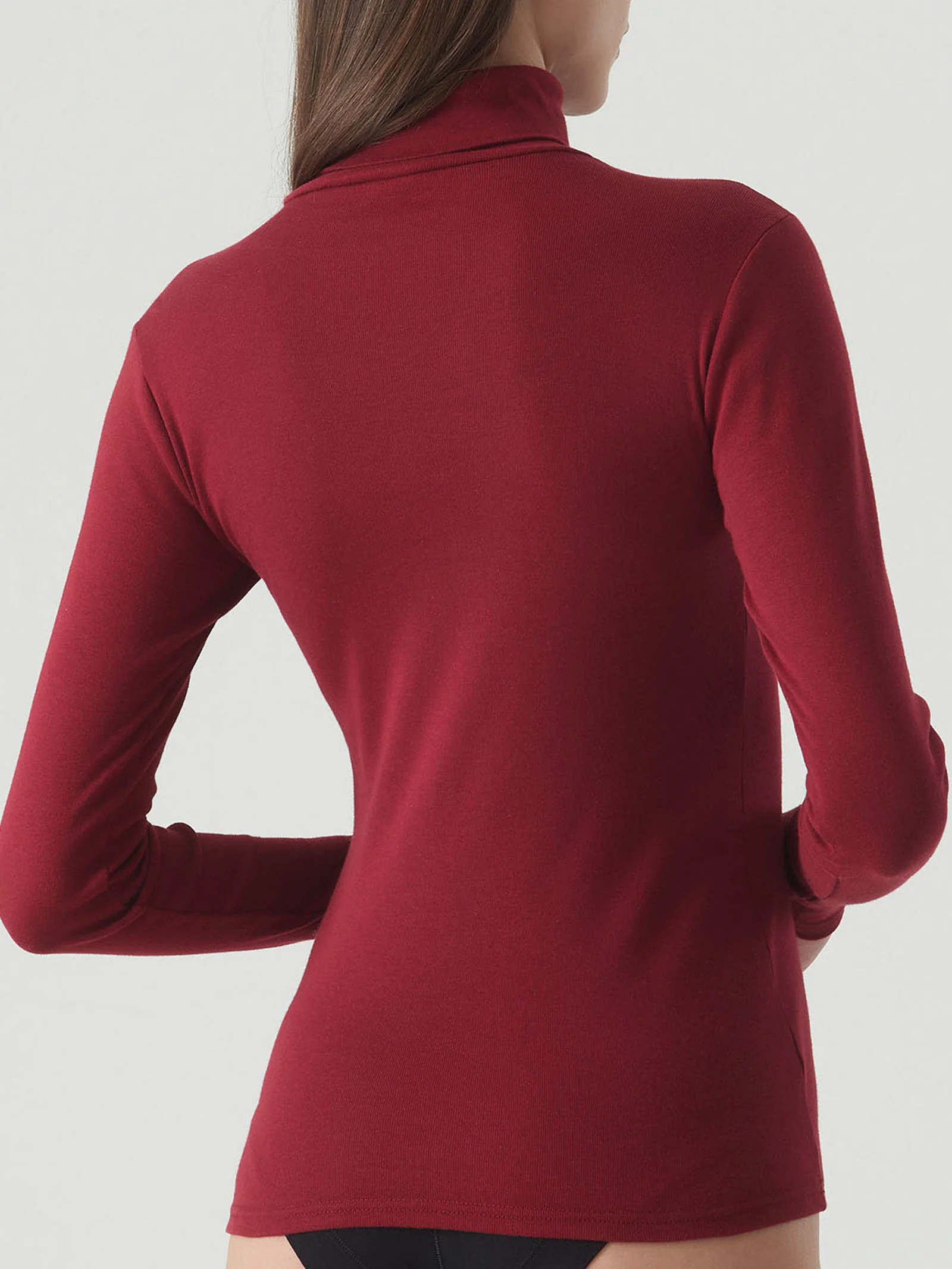 Dolcevita in Thermo Cotton - Granata - Image 2