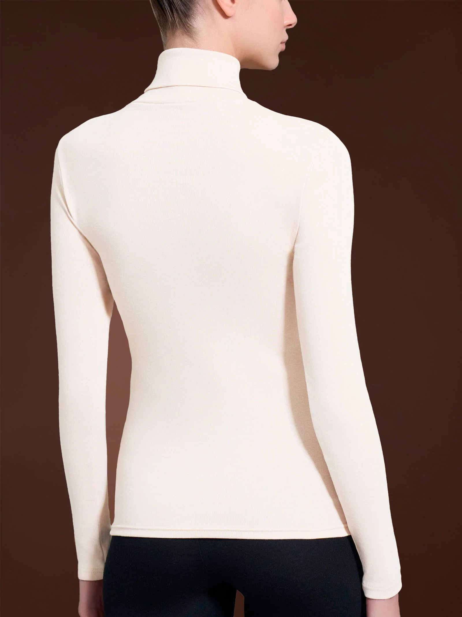 Dolcevita in Thermo Cotton - Granata - Image 3