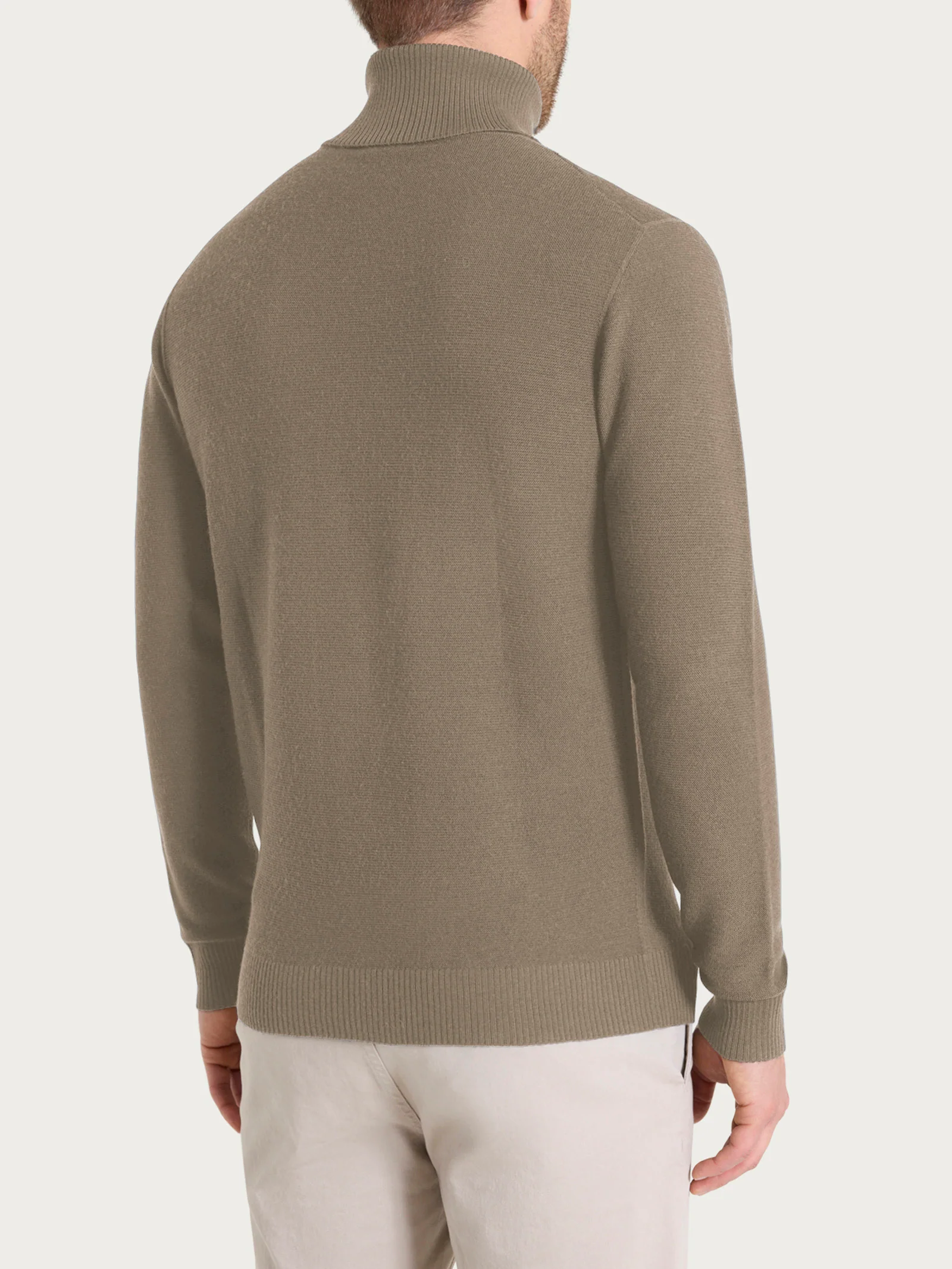 Dolcevita Punto Links in Merino Soft - Weathered Teak - Image 2
