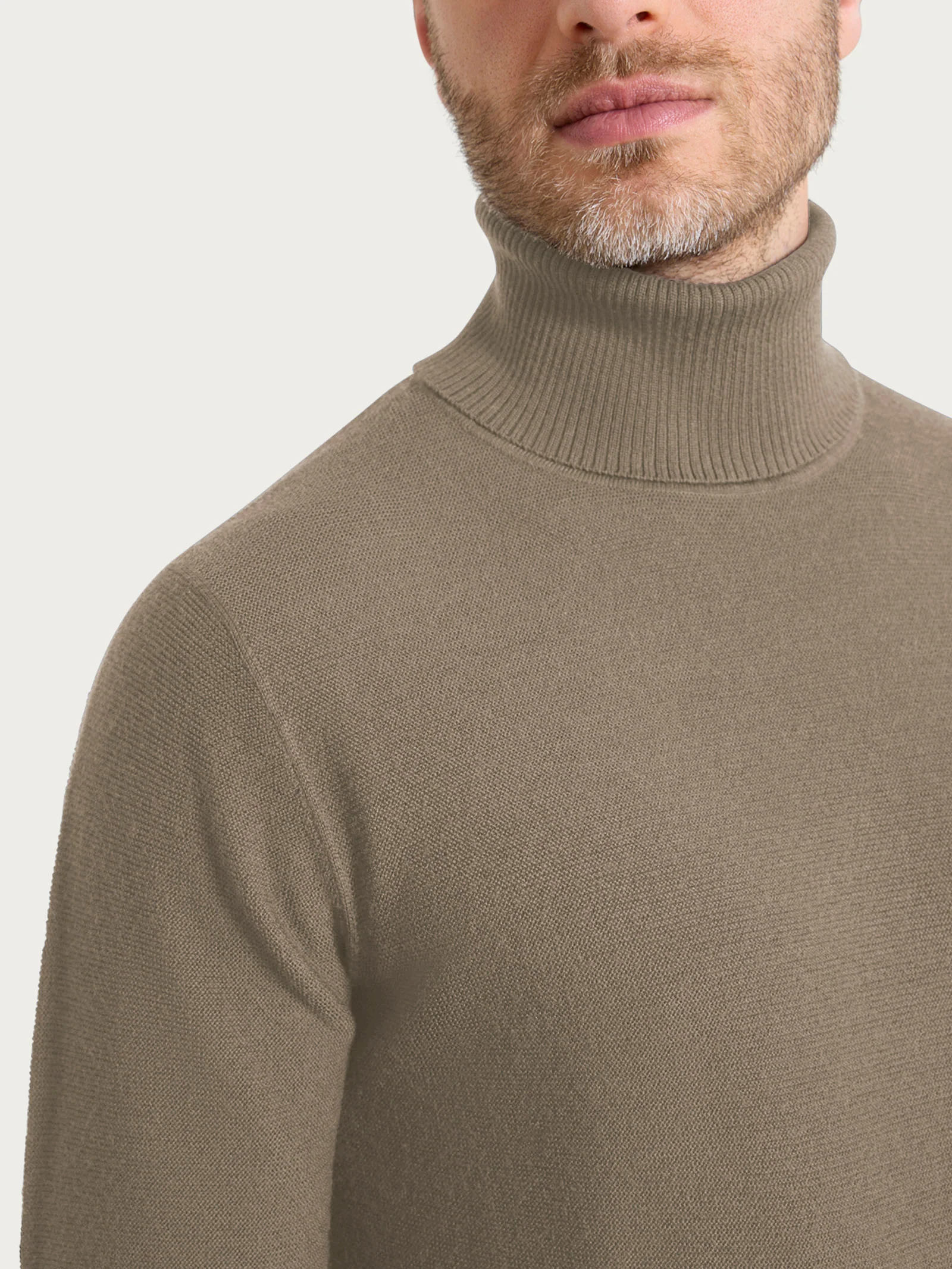 Dolcevita Punto Links in Merino Soft - Weathered Teak - Image 3
