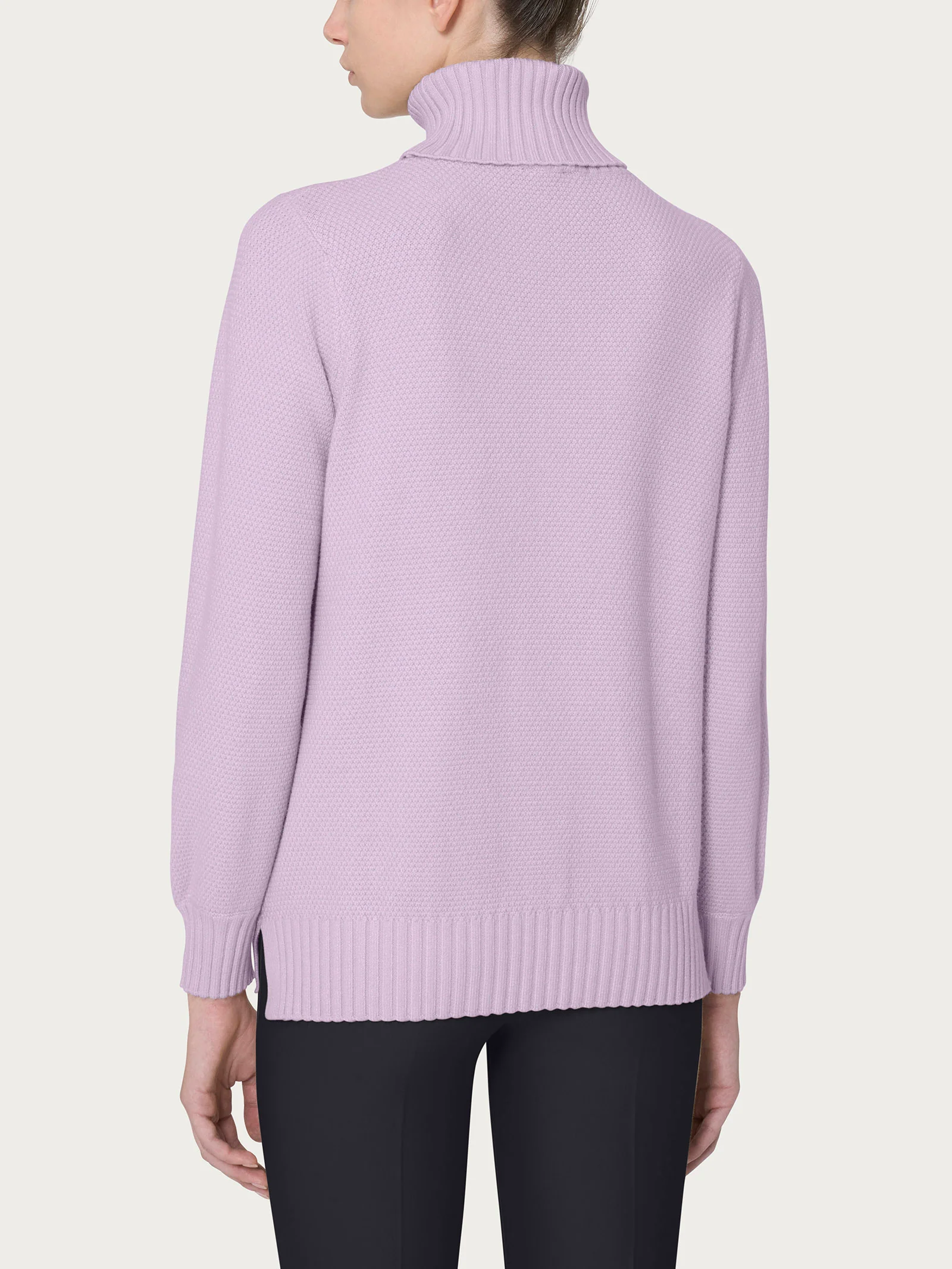 Dolcevita Punto Riso in Super Soft - Orchid Petal - Image 2