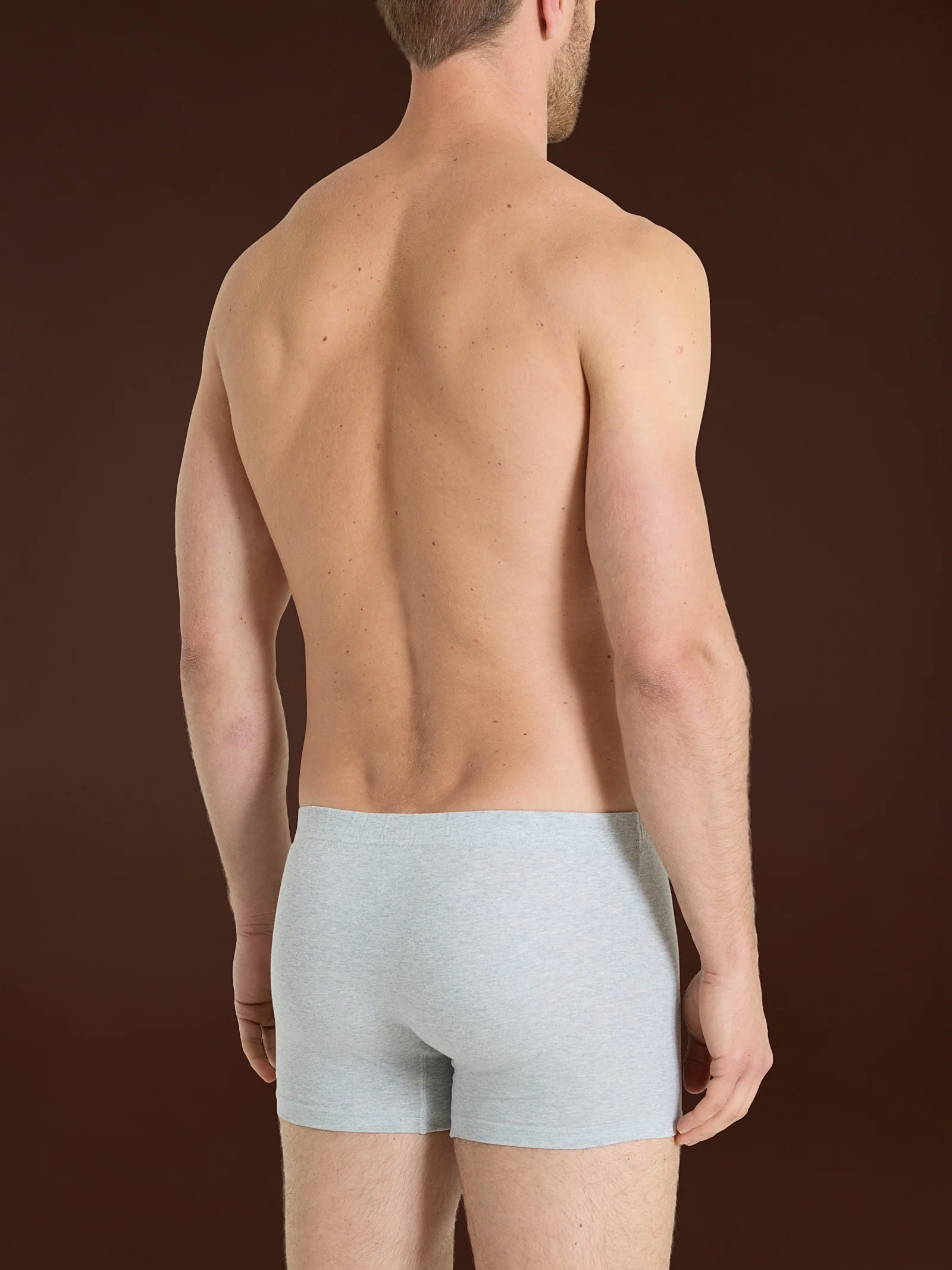 Dynamic - Parigamba in cotone elasticizzato - Argento Mel. Tripack - Image 3