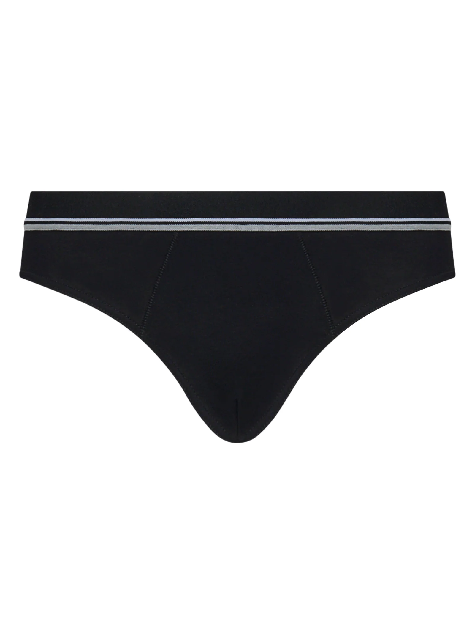 Dynamic - Slip in cotone elasticizzato - Nero Bipack