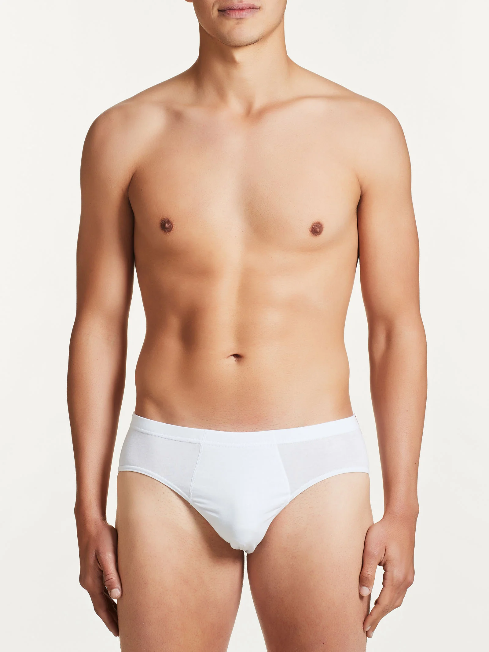 Dynamic - Slip Midi in cotone elasticizzato - B.co Tripack - Image 2