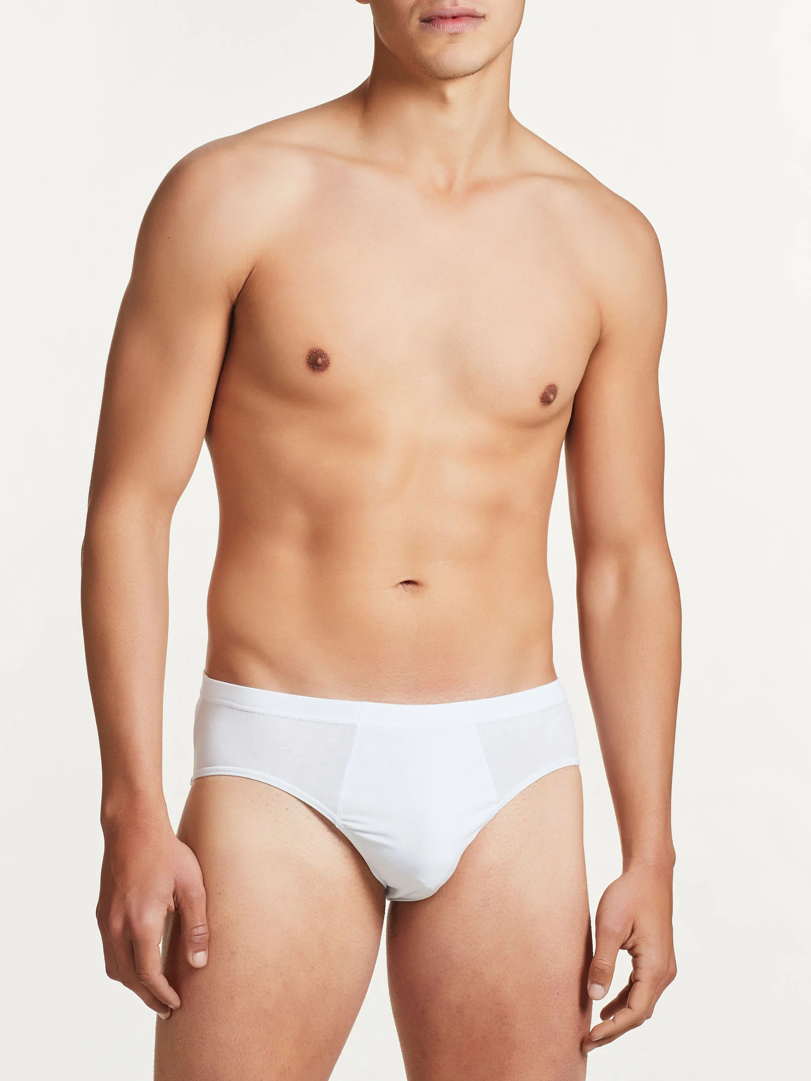 Dynamic - Slip Midi in cotone elasticizzato - Nero Tripack - Image 4