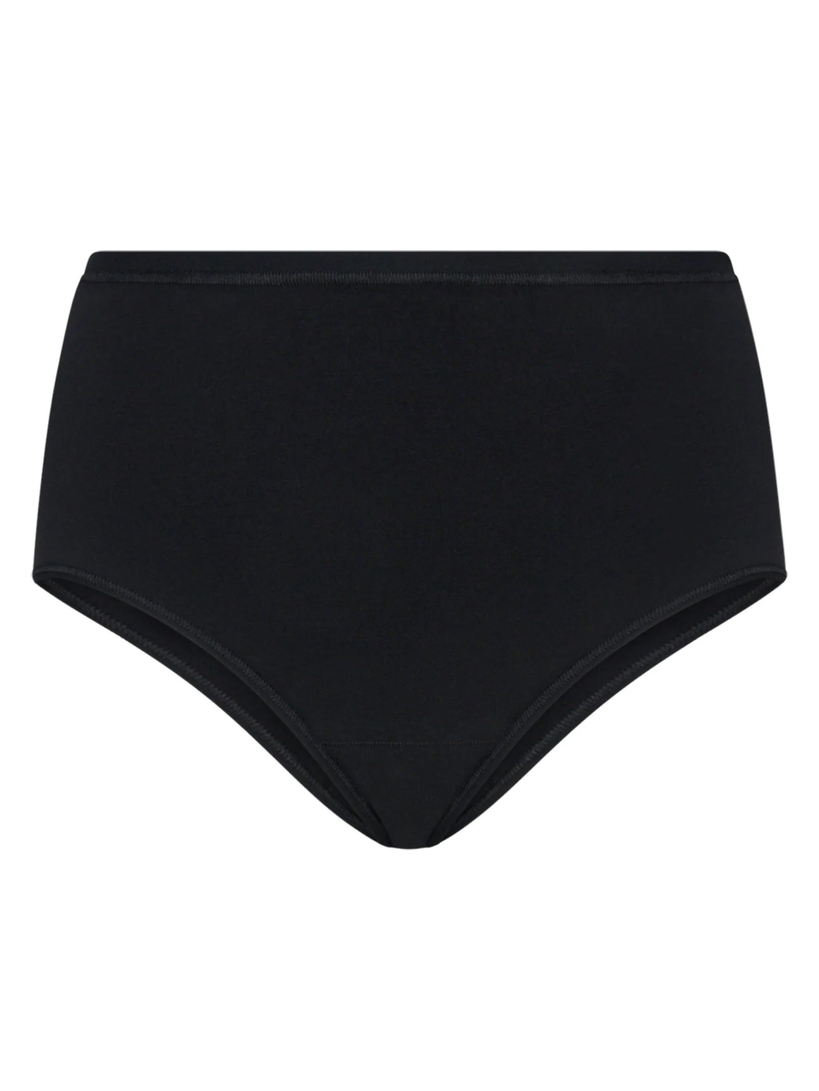 Fly - Slip midi in cotone elasticizzato - Nero Bipack