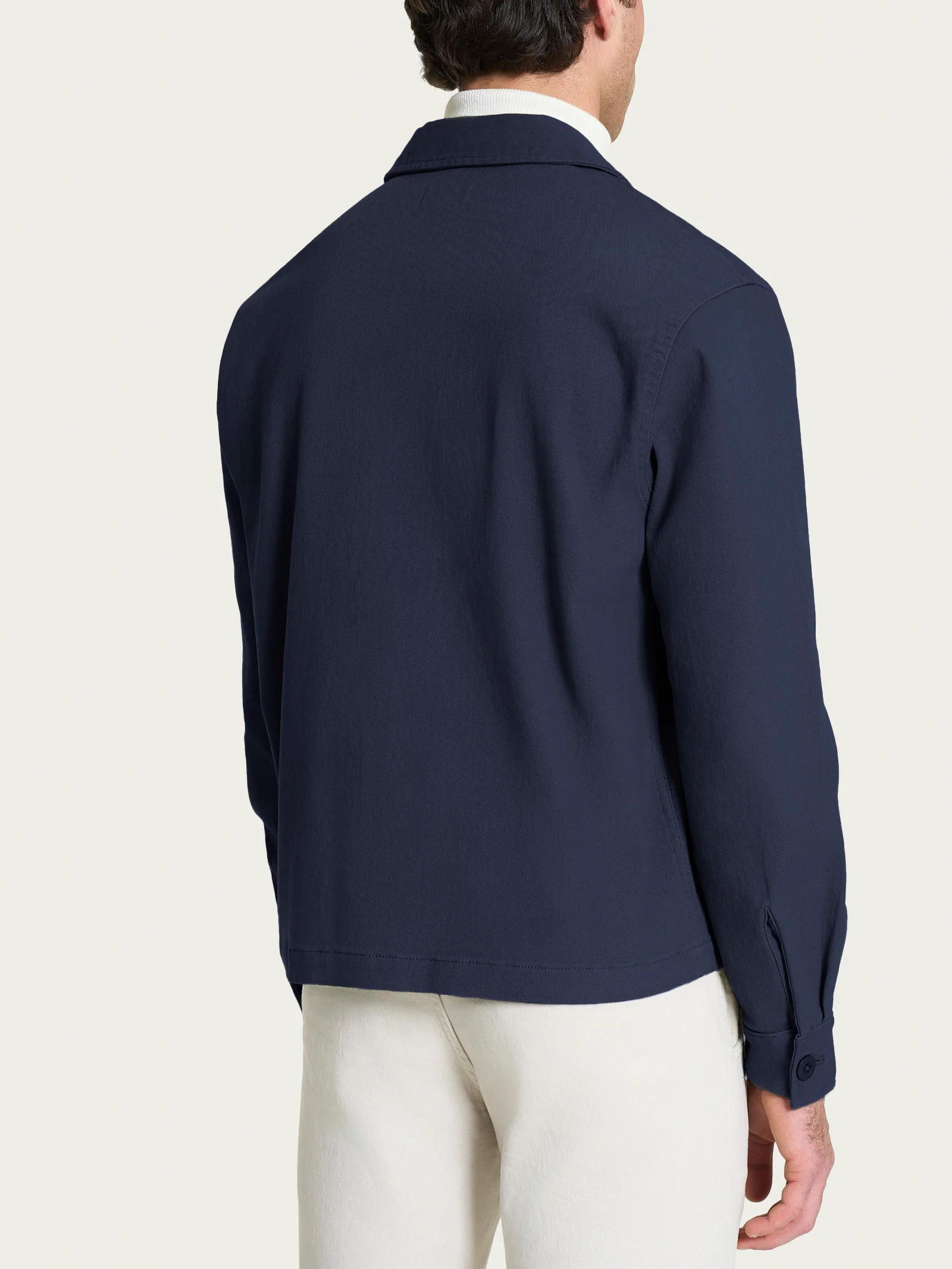 Giacca Utility in Raw twill di Cotone - Profondo - Image 2