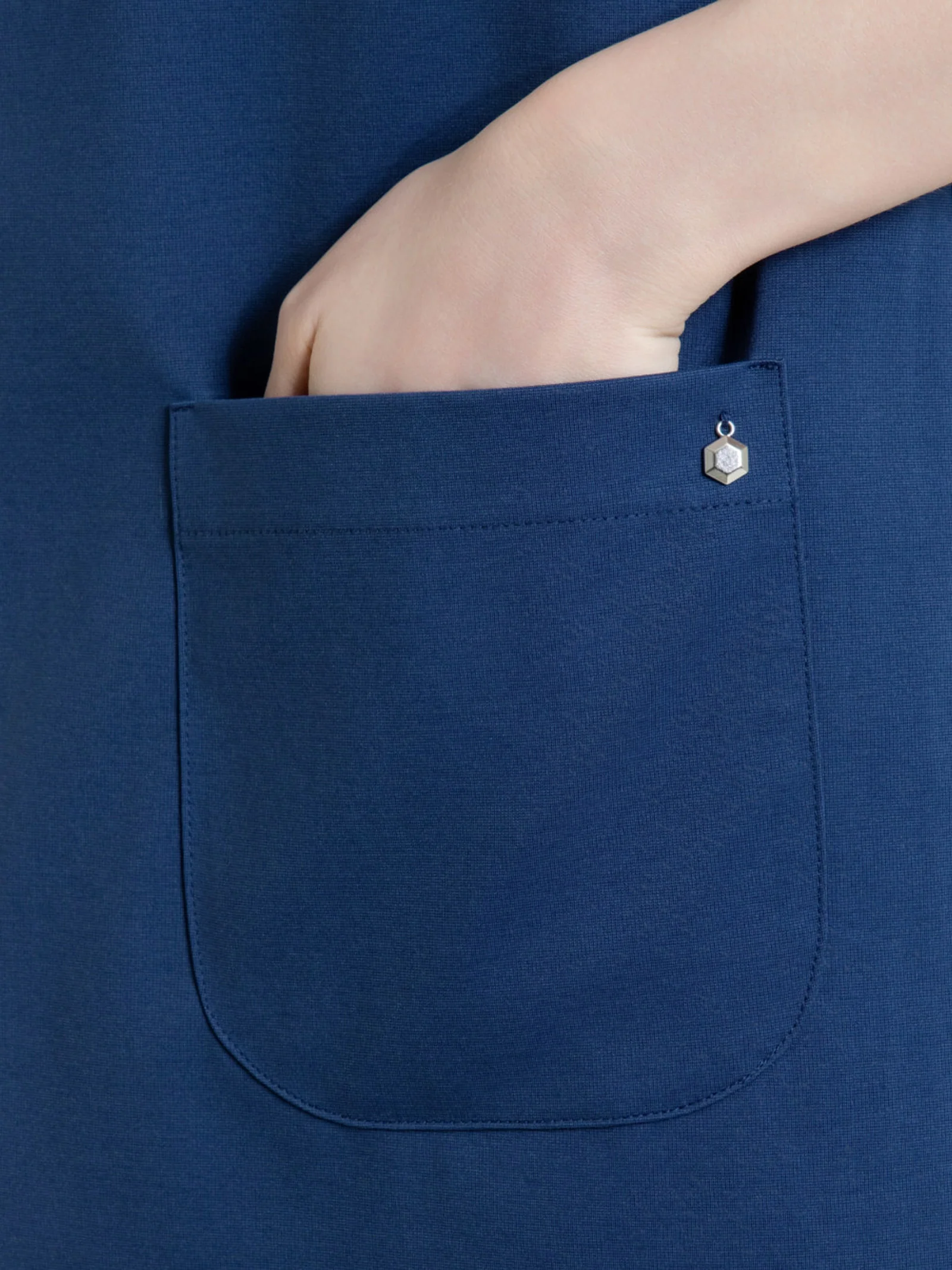 Gilet aperto in Compact Light - Oceana - Image 3