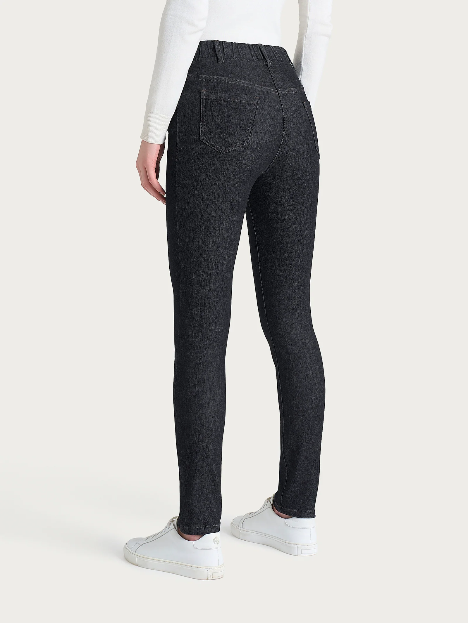 Jeans 5 tasche in Heritage Denim - Gray Black - Image 3