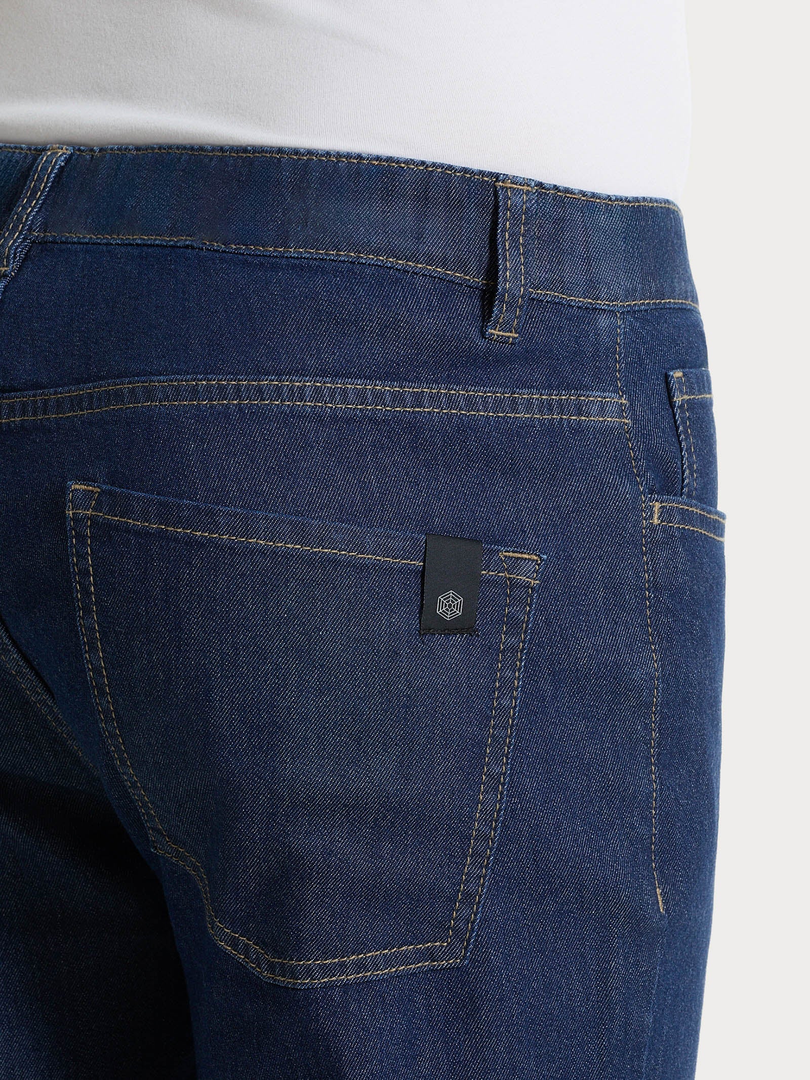 Jeans 5 Tasche in Light Denim - Indigo - Image 5