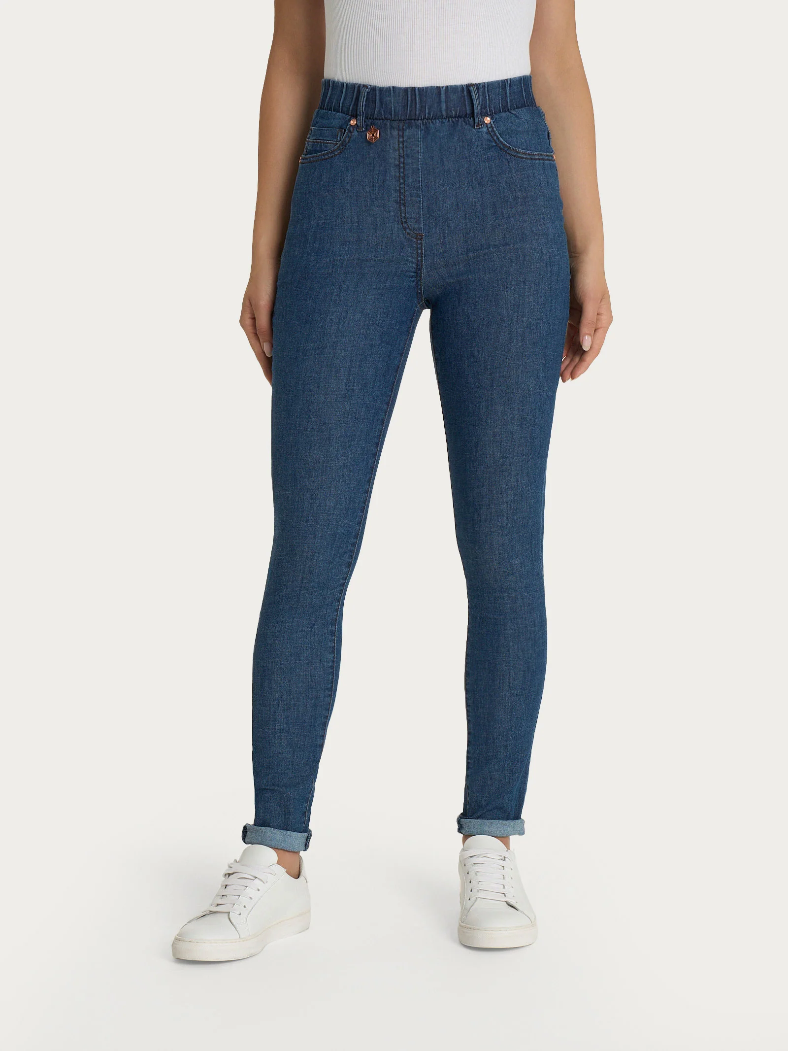 Jeans a 5 tasche in Light Denim  - Jeans - Image 2